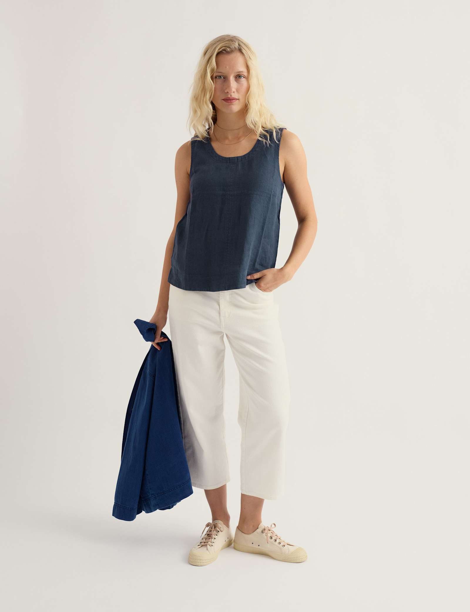 Pure Linen Vest - image 5