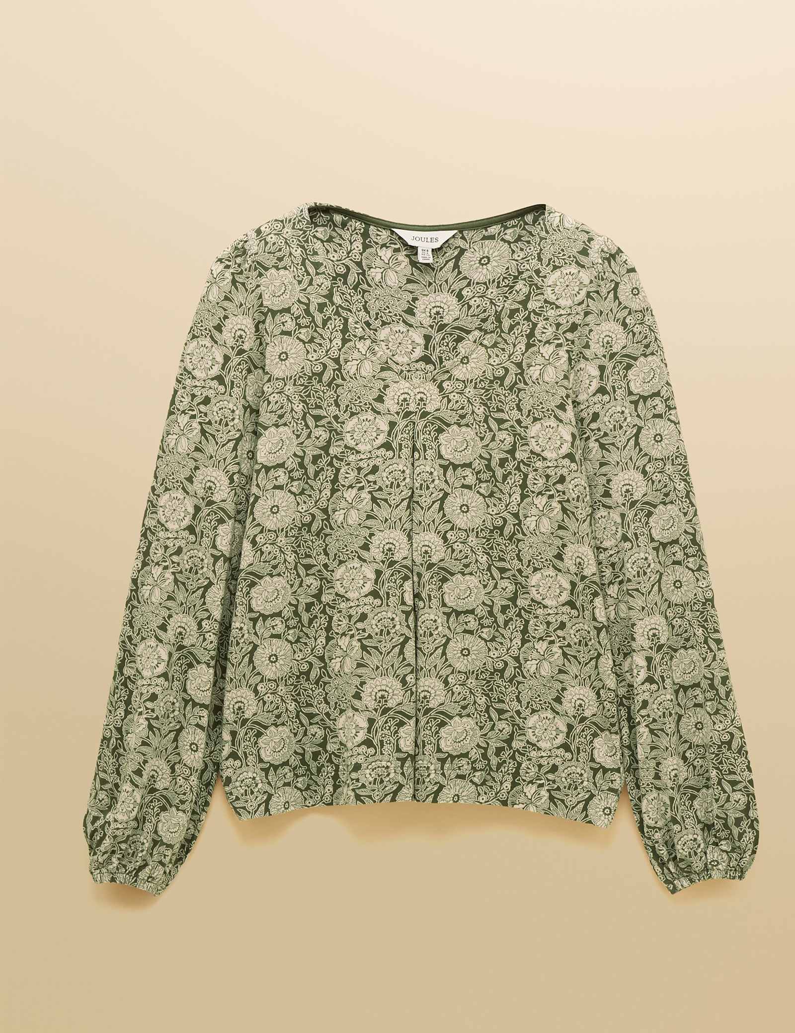 Floral V-Neck Top - image 2