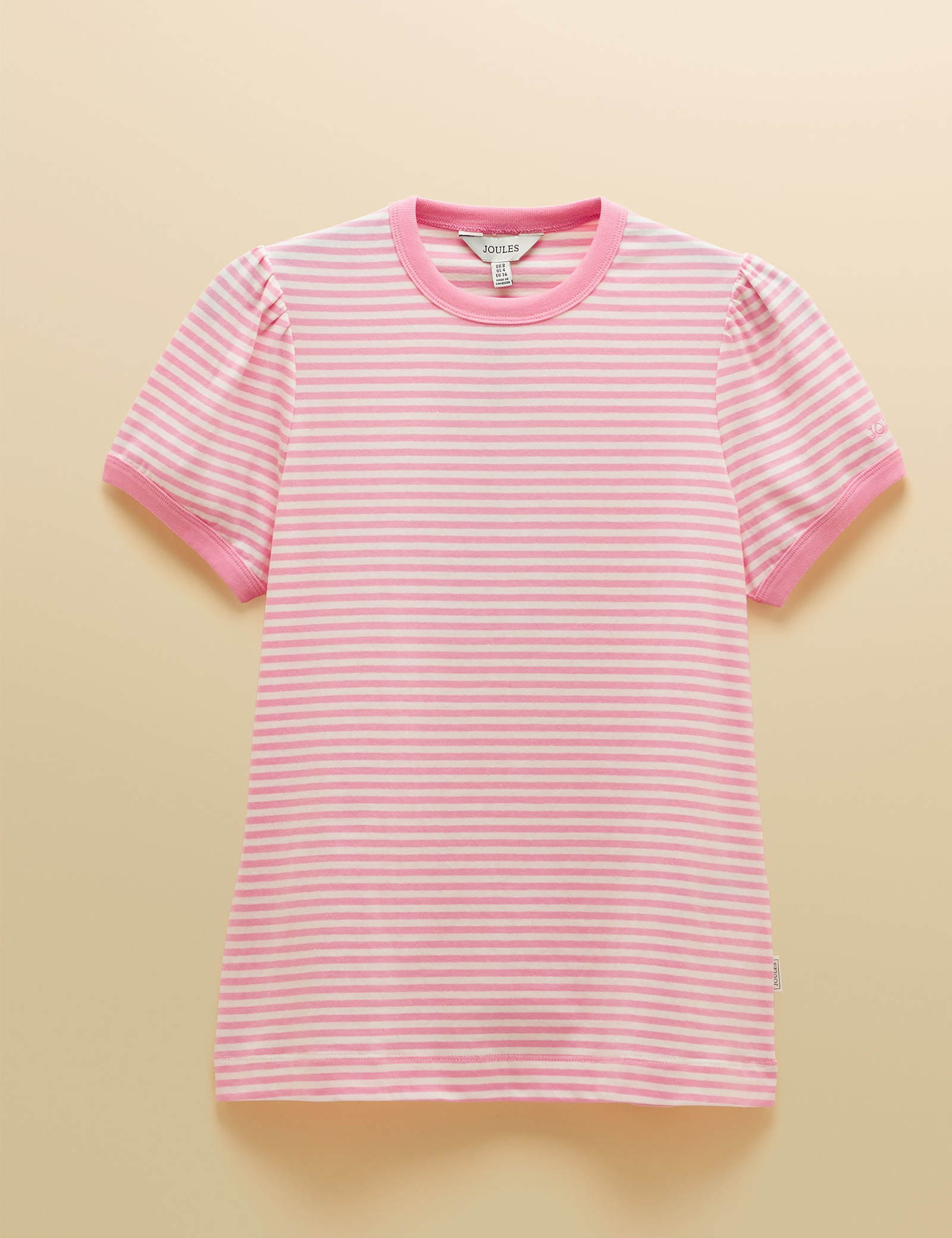 Pure Cotton Jersey Striped Top - image 1