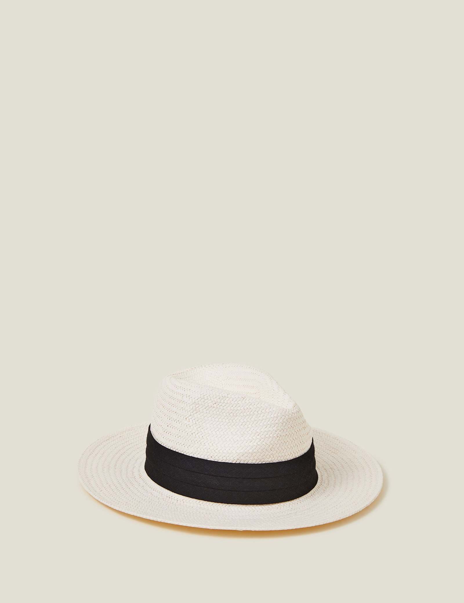 Straw Fedora Hat - image 1