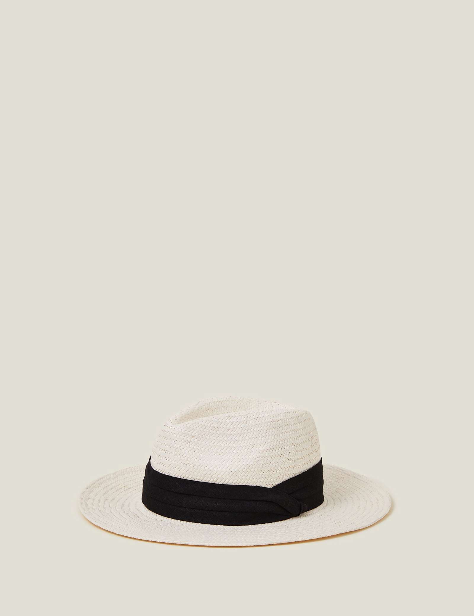 Straw Fedora Hat - image 4