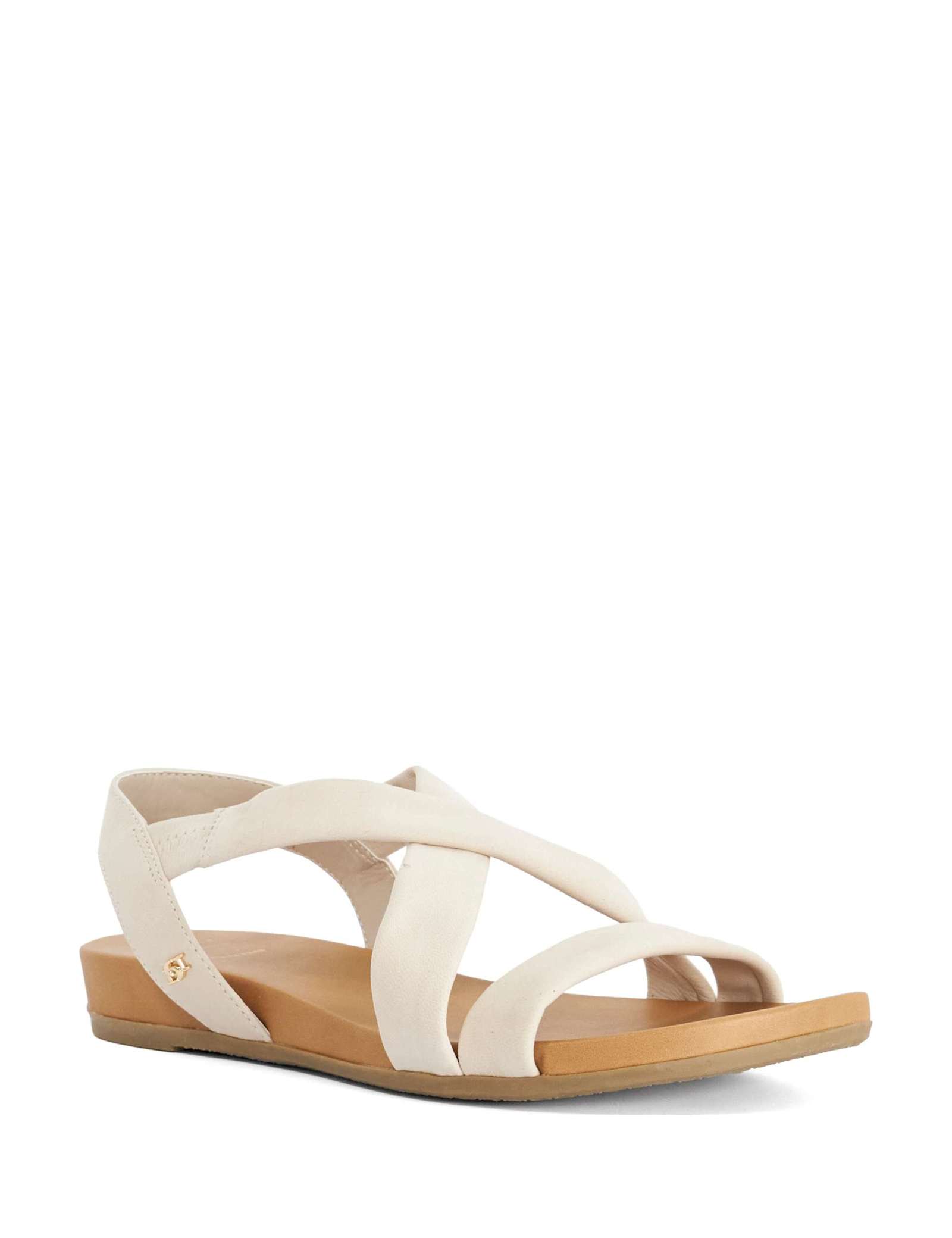 Wide Fit Suede Flat Slingback Sandals - image 5