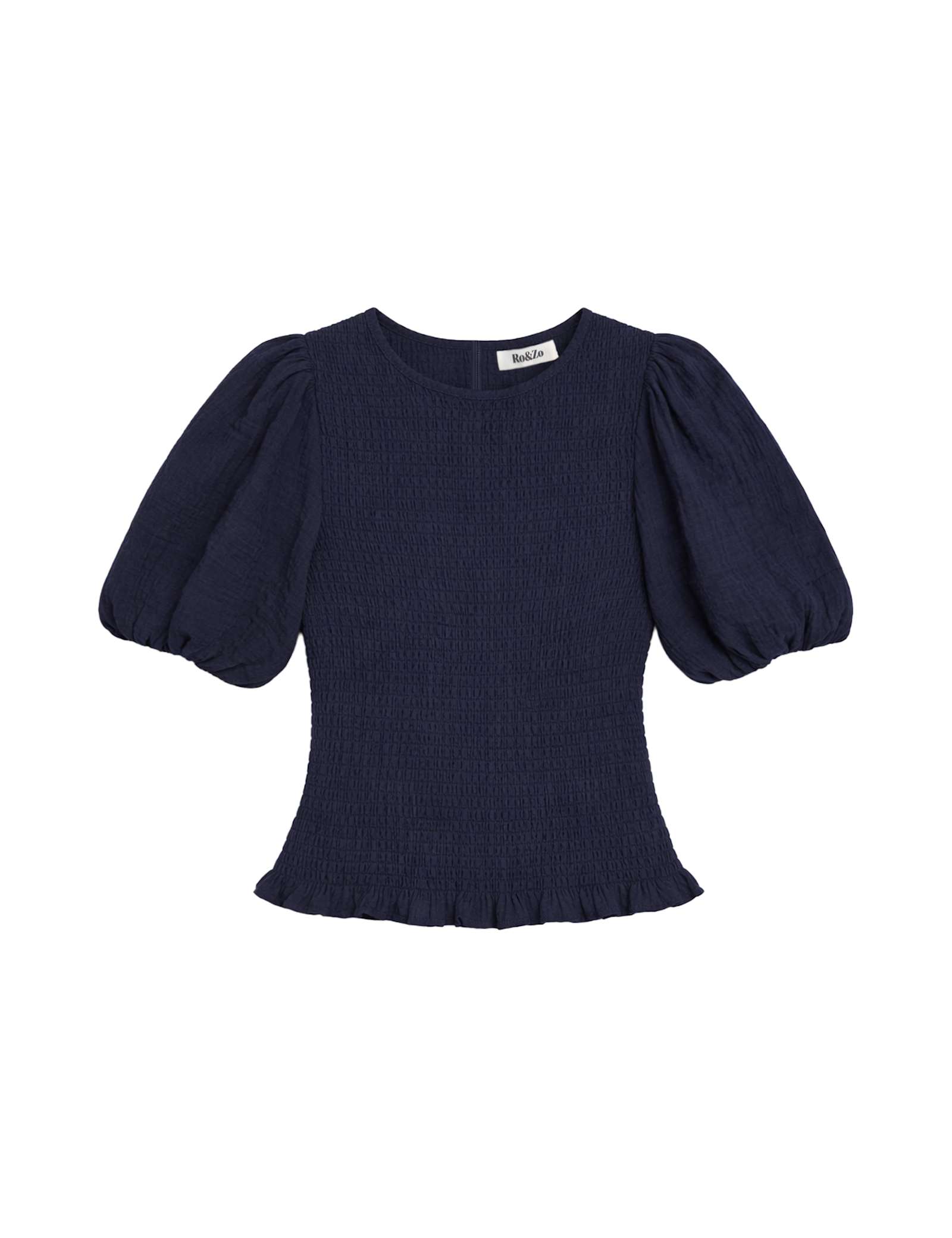 Pure Cotton Cheesecloth Shirred Top - image 1