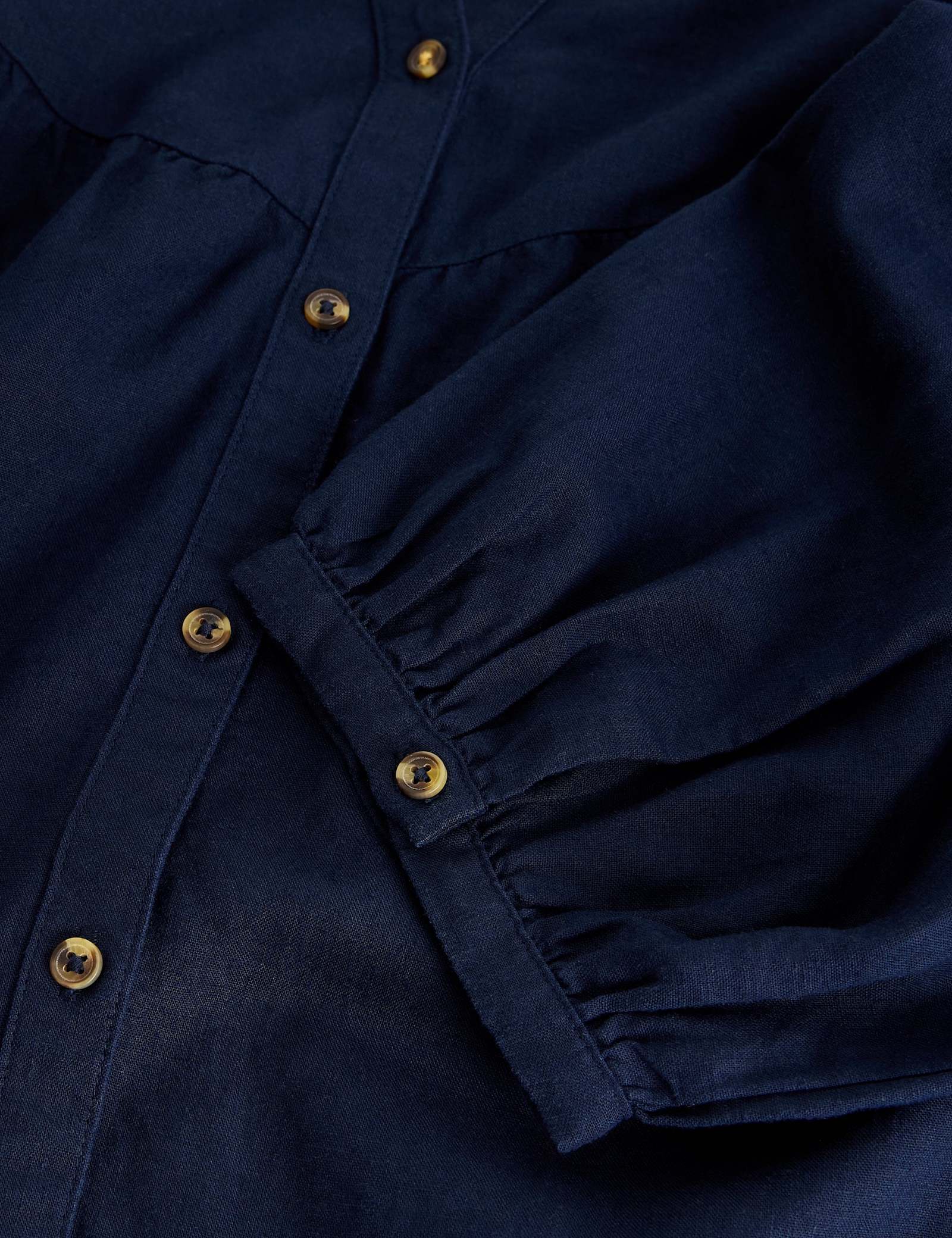 Linen Rich Notch Neck Tunic - image 4