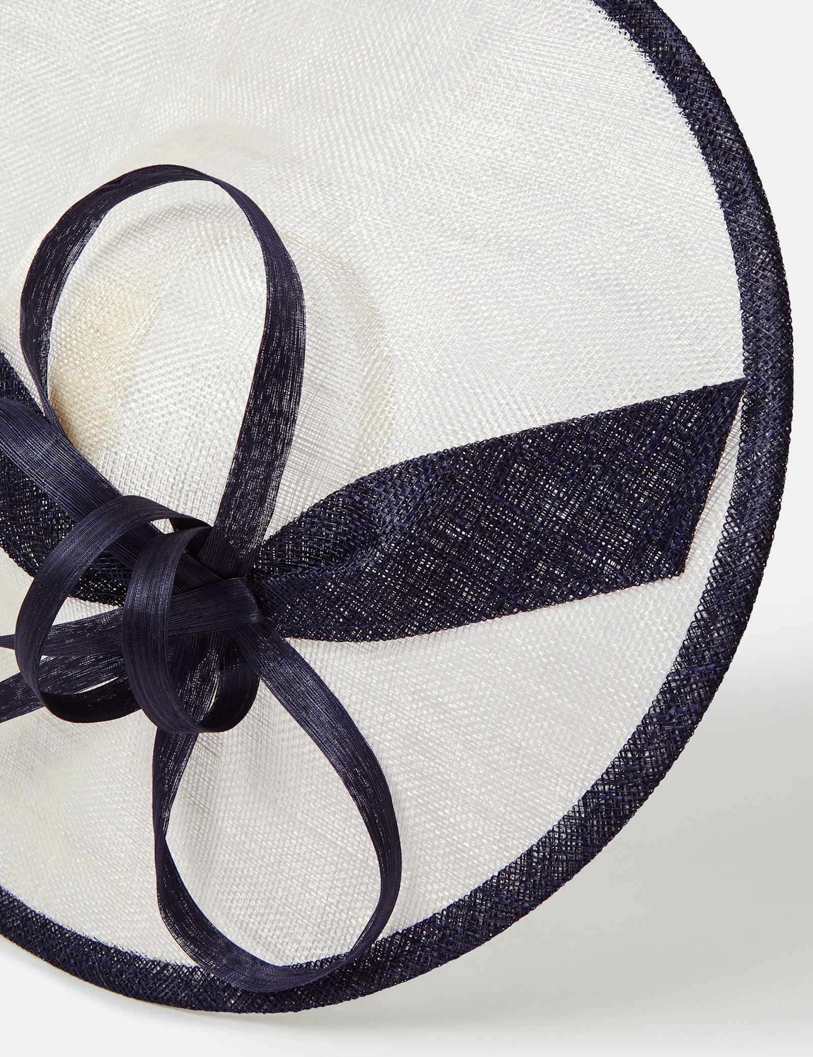 Bow Two-Tone Fascinator - image 4