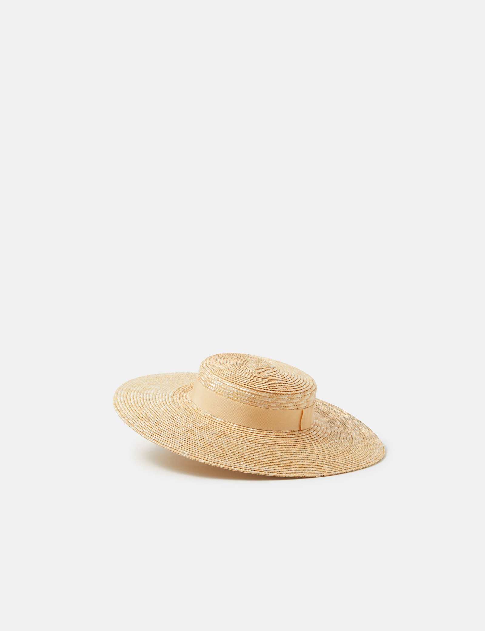Straw Boater Hat - image 2