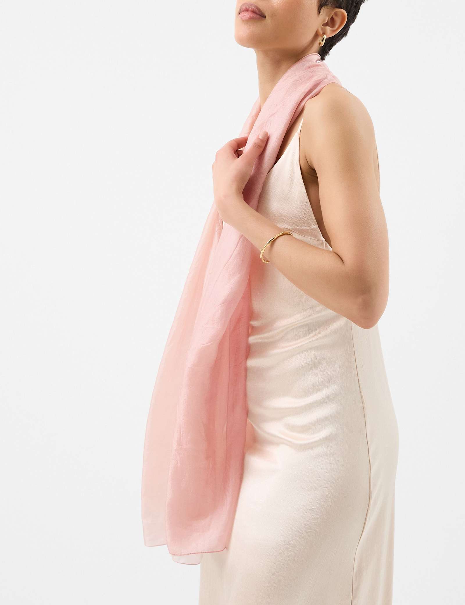 Pure Silk Ombre Scarf - image 3