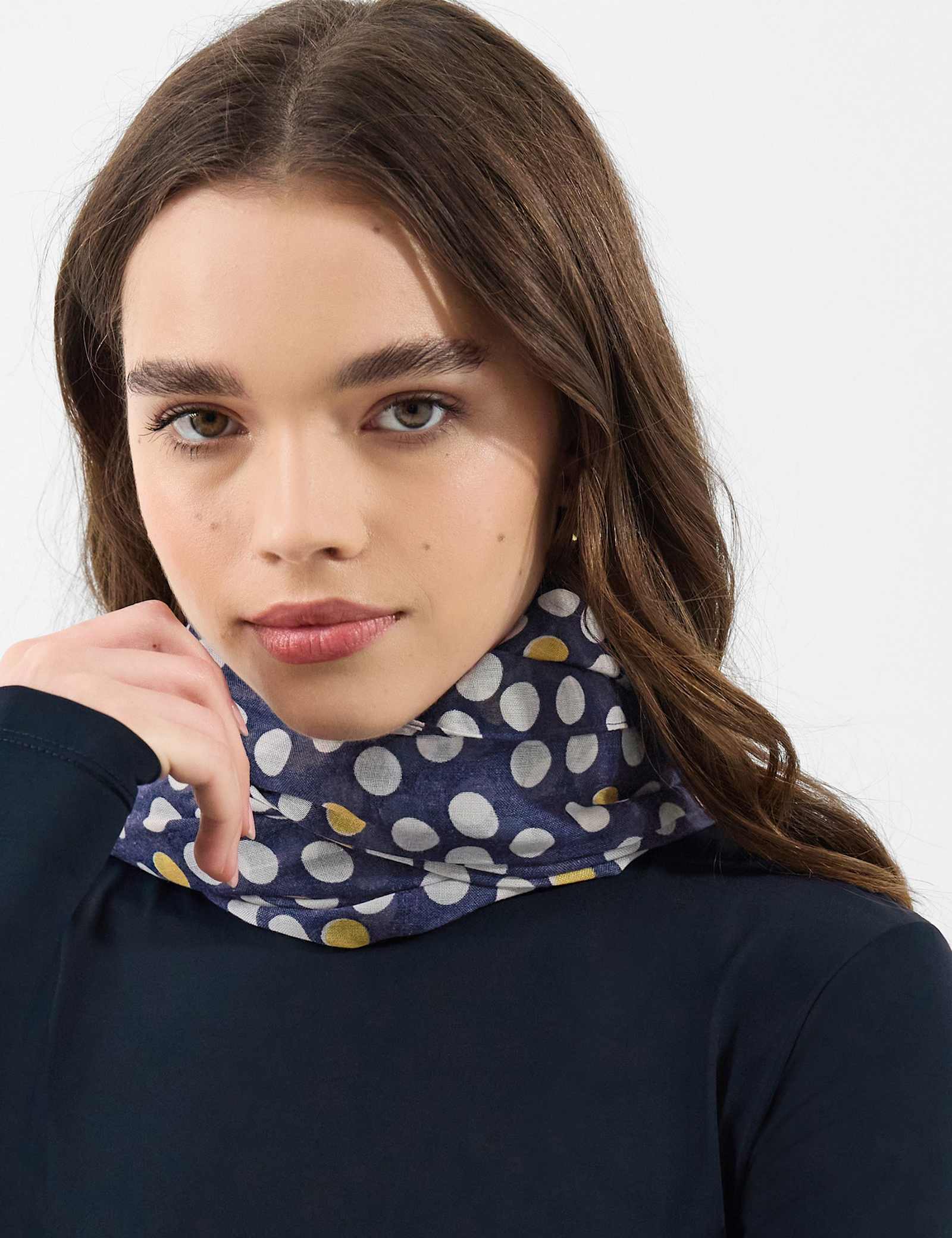 Spot Print Scarf - image 3
