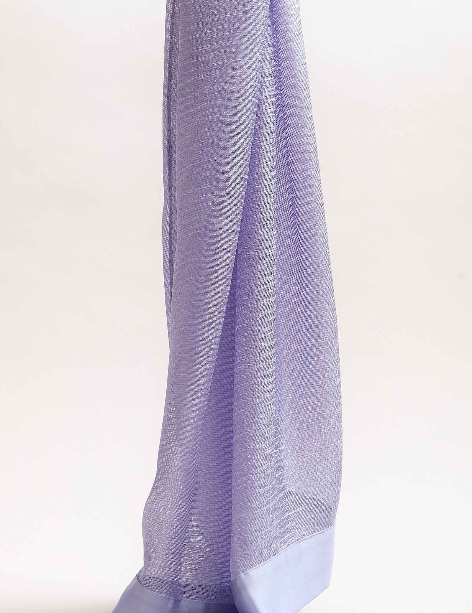 Satin Trim Scarf - image 4