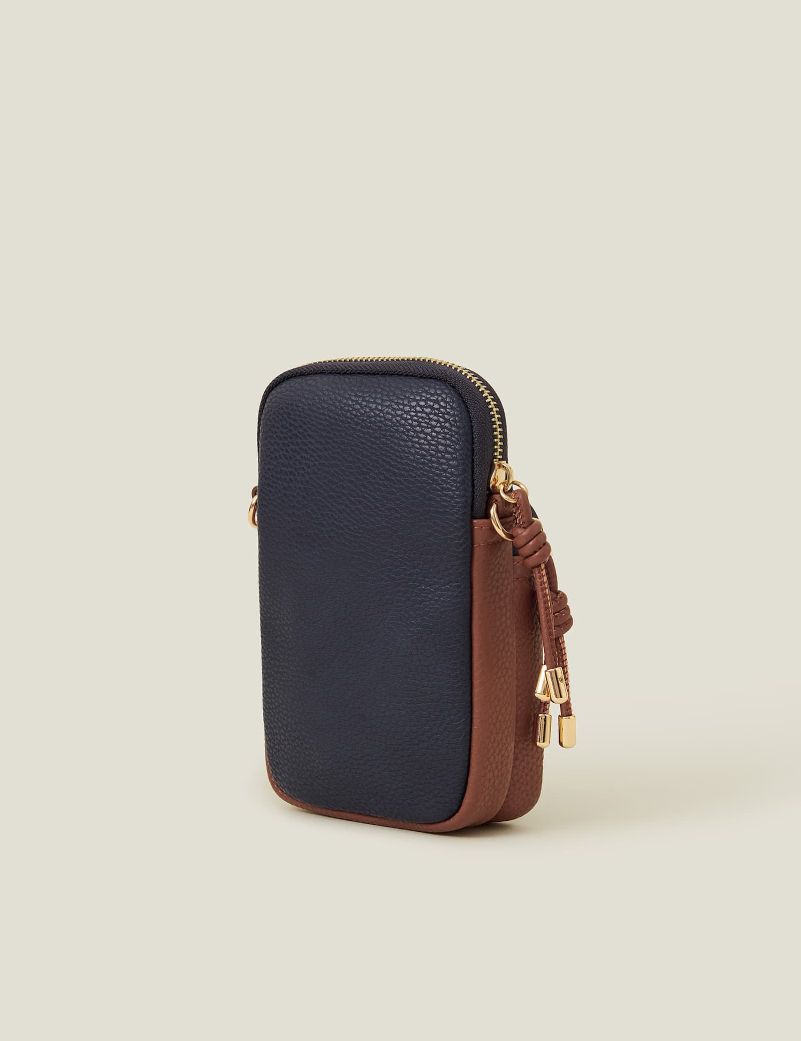 Faux Leather Cross Body Phone Bag - image 5