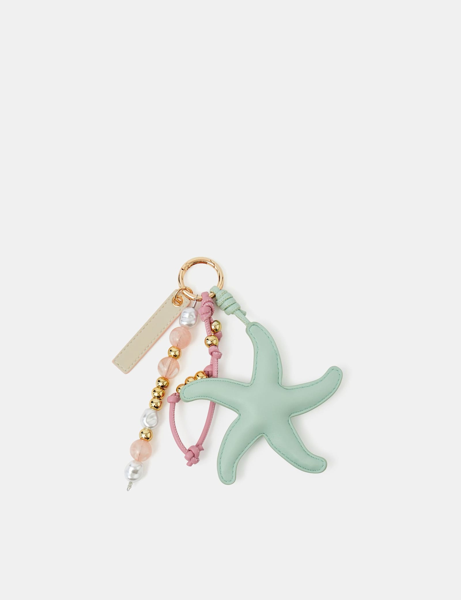 Starfish Beaded Bag Charm - image 4
