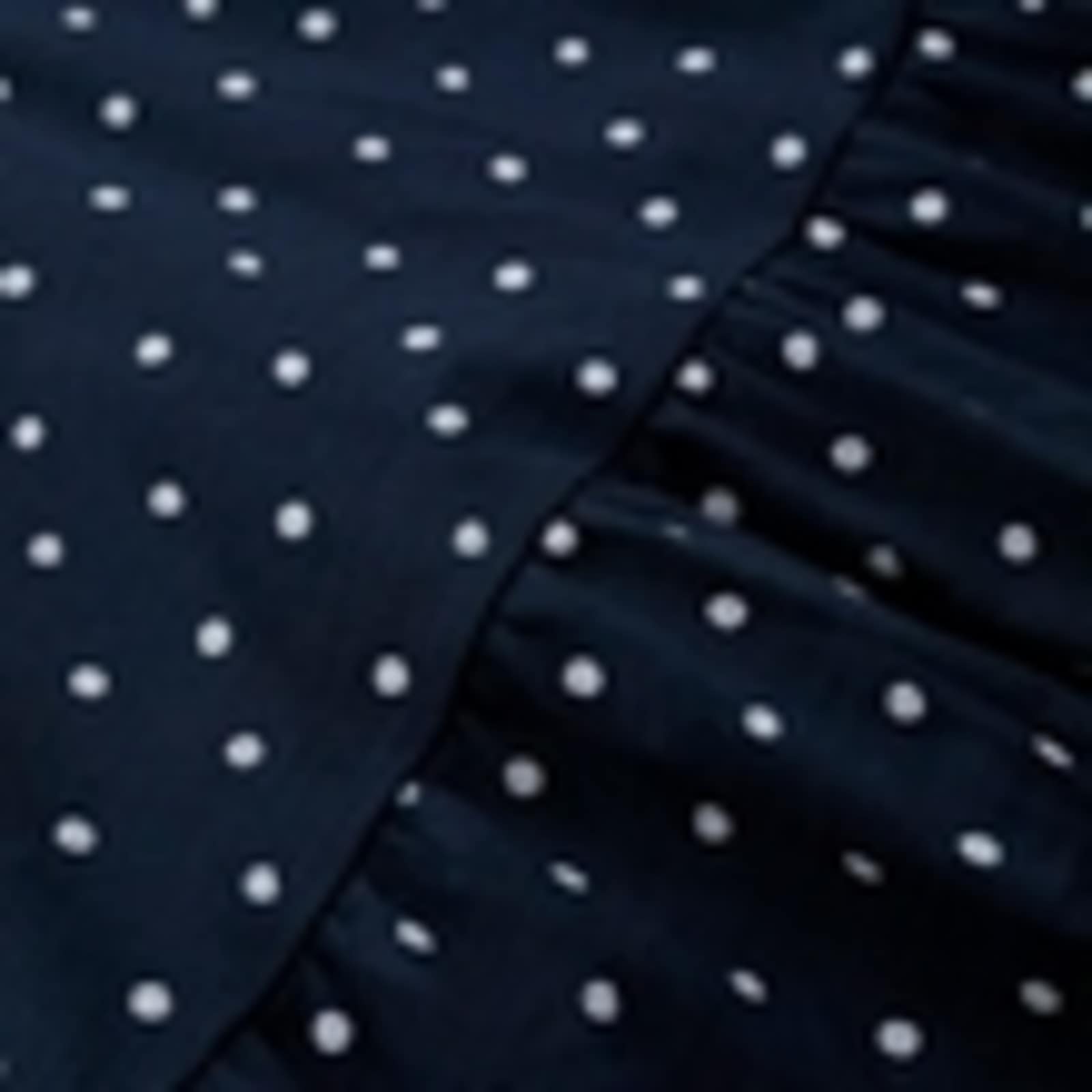 Pure Cotton Jersey Polka Dot Midaxi Tiered Dress - image 4