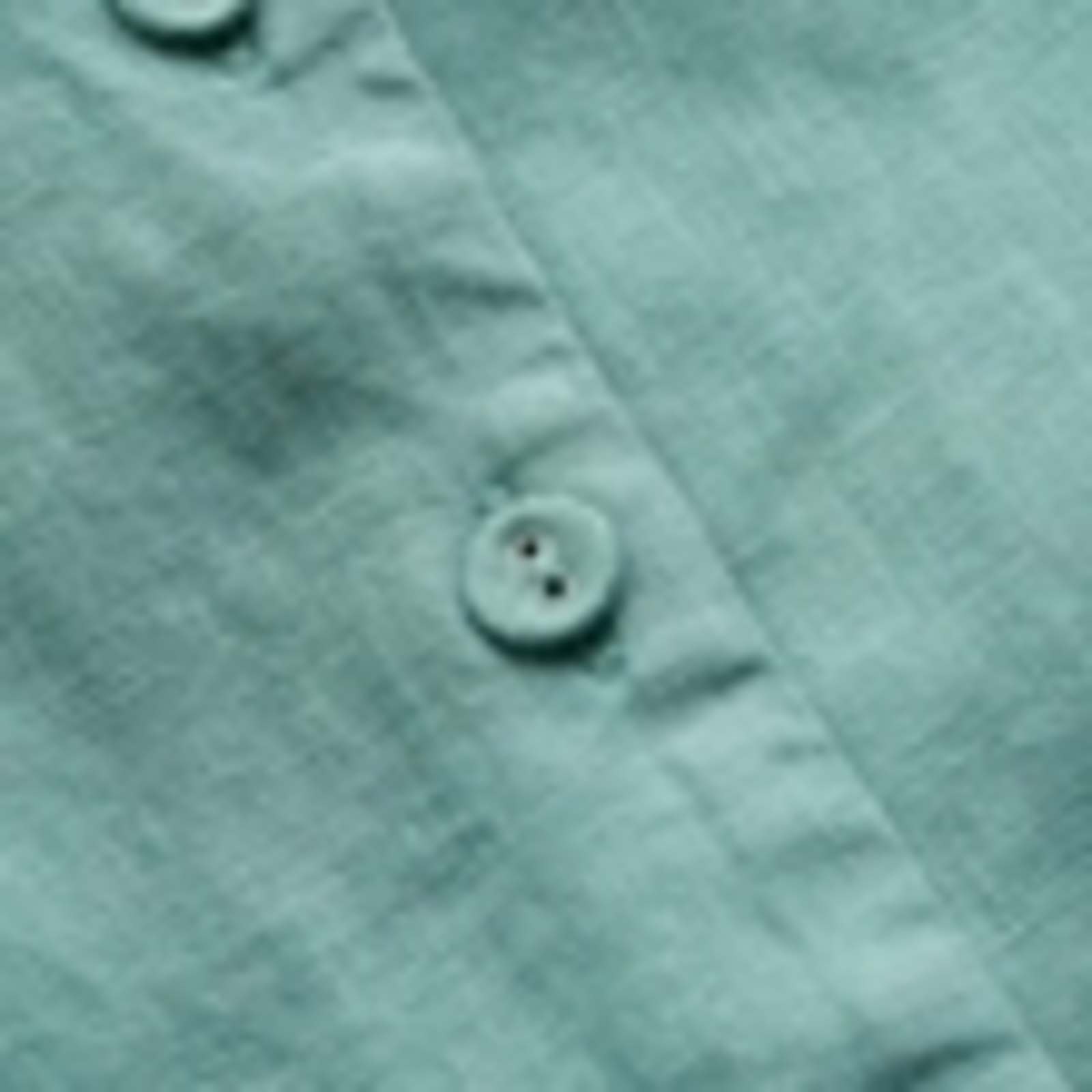 Pure Linen V-Neck Midi Waisted Dress - image 3