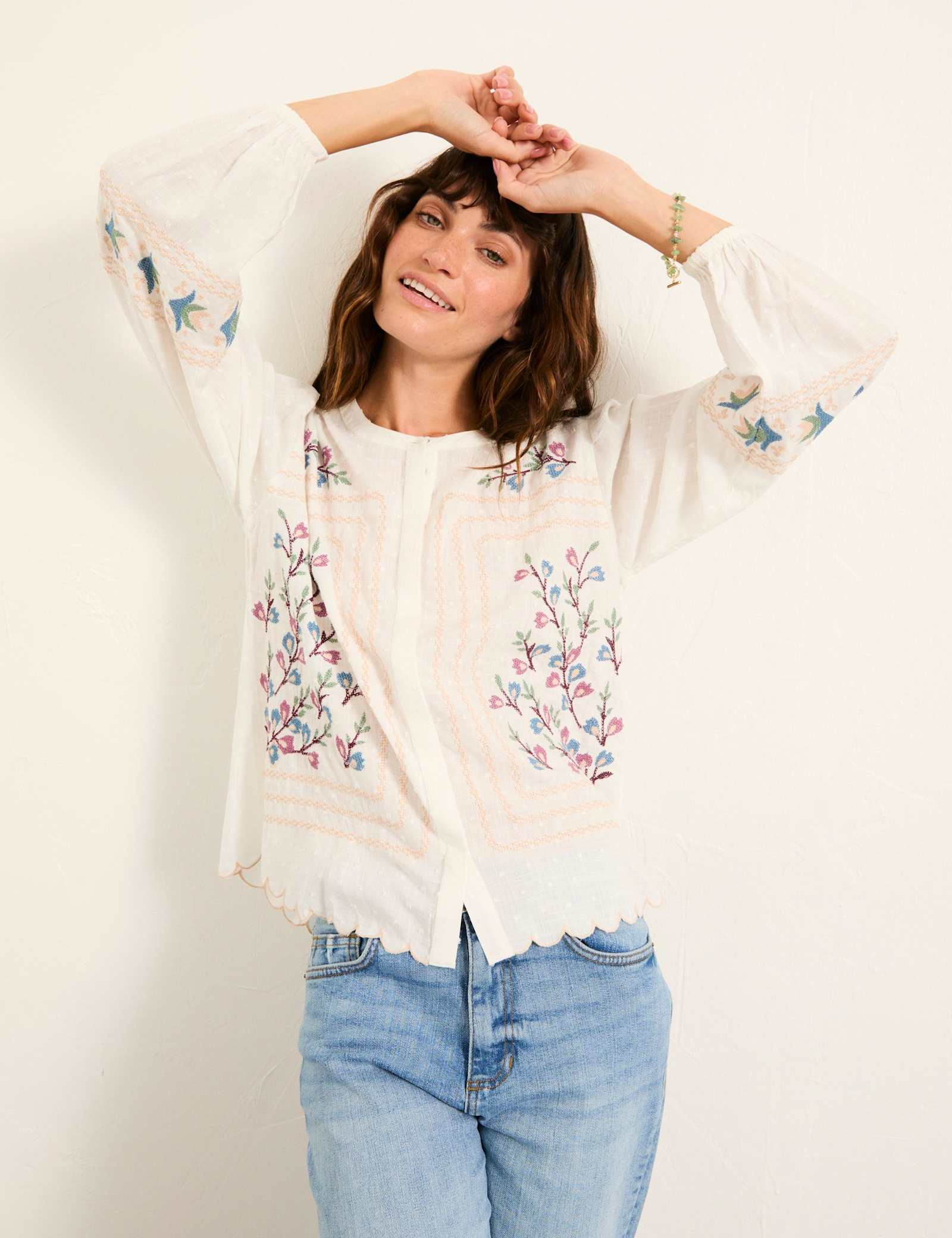 Embroidered Blouse - image 2