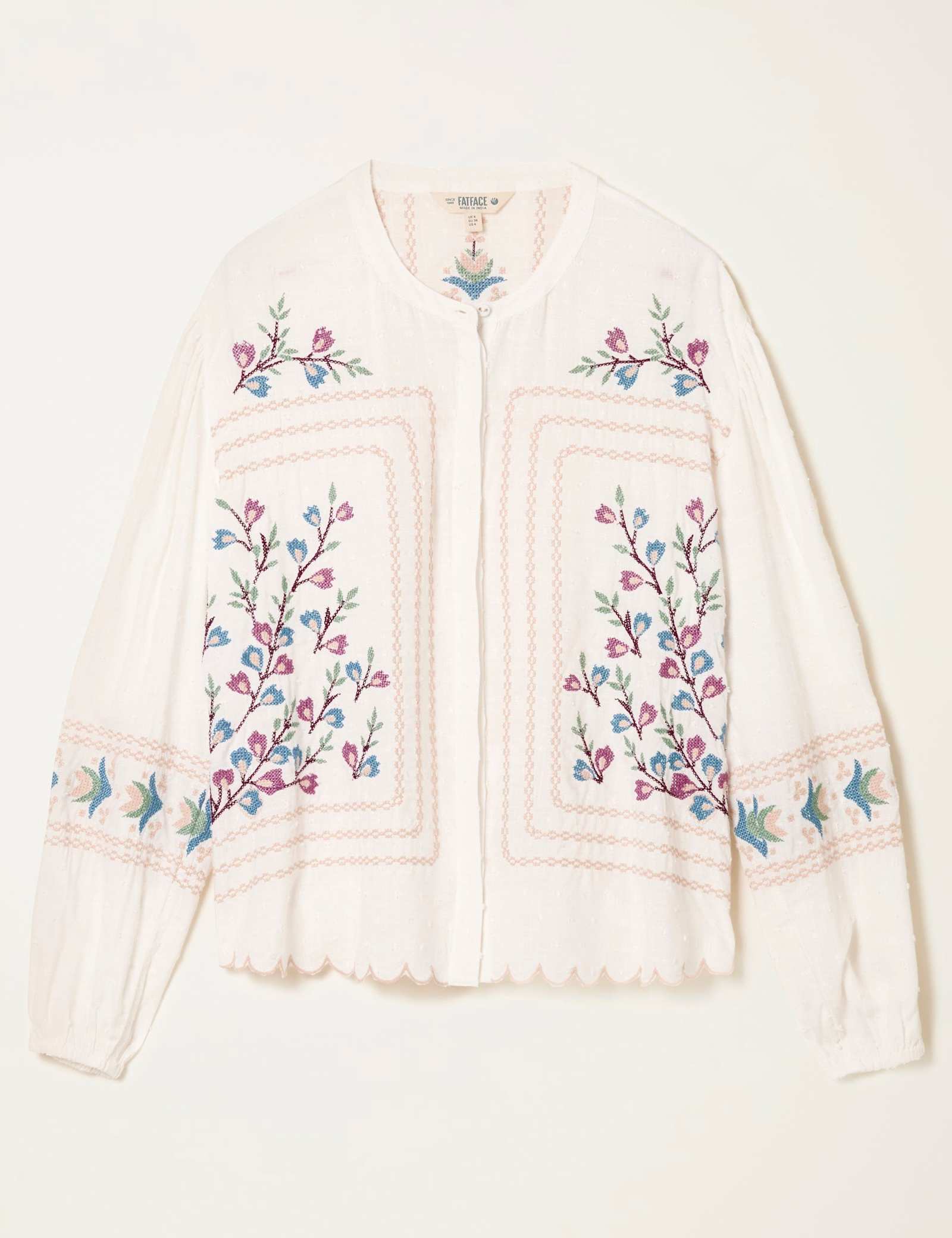Embroidered Blouse - image 1
