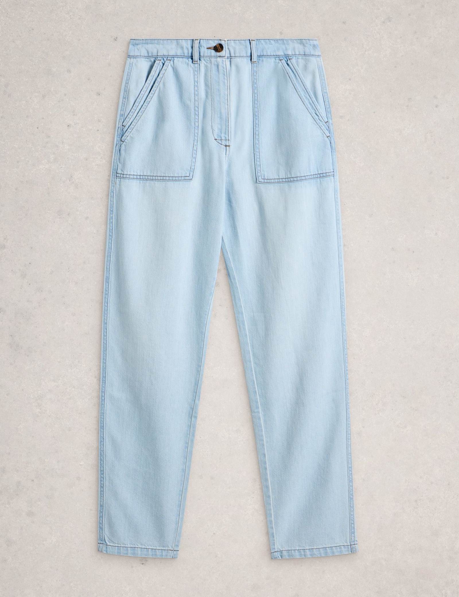 Mid Rise Carrot Leg Jeans - image 2
