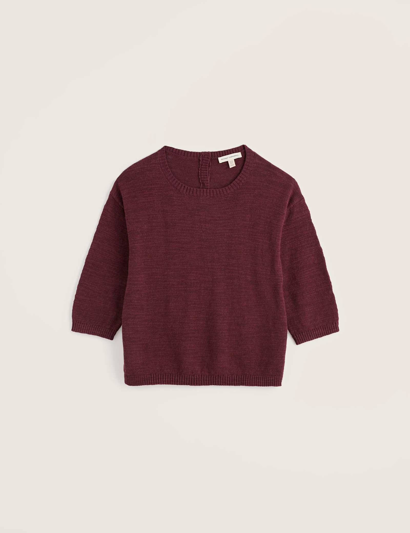 Cotton Rich Crew Neck Relaxed Jumper - image 2