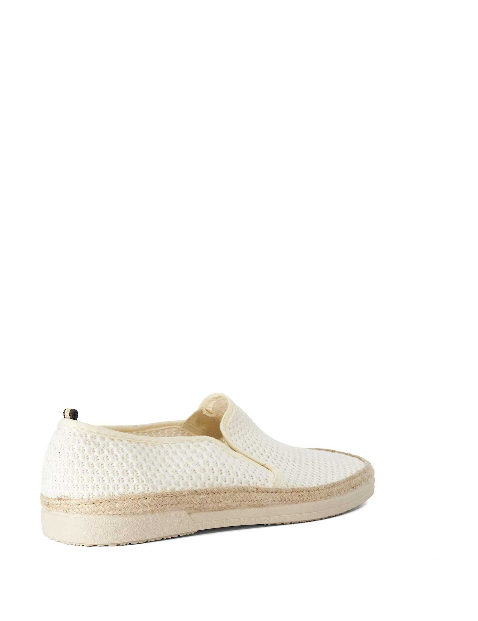 Mesh Slip On Espadrilles - image 4