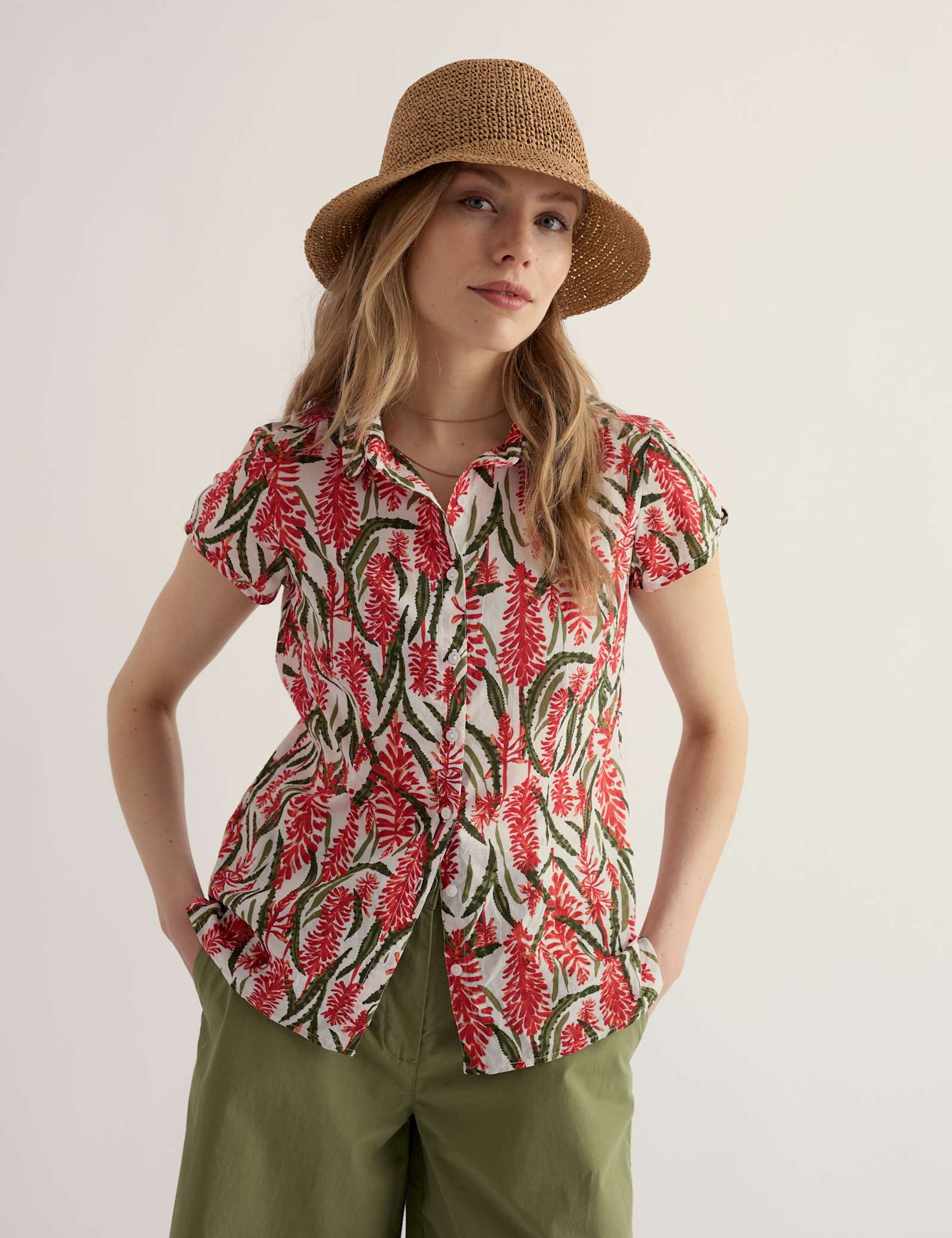 Pure Cotton Printed Shirt - image 2