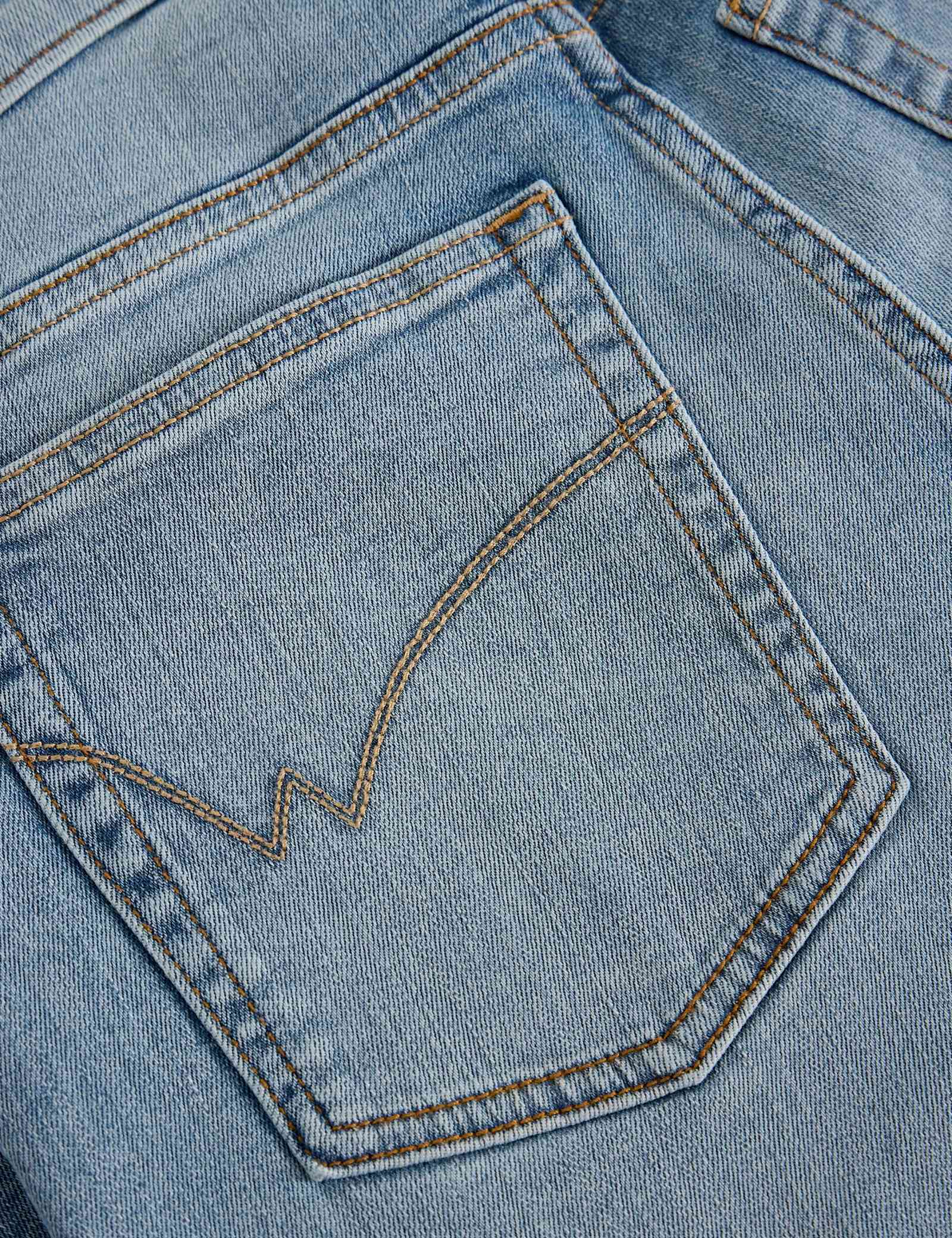 Mid Rise Straight Leg Jeans - image 3