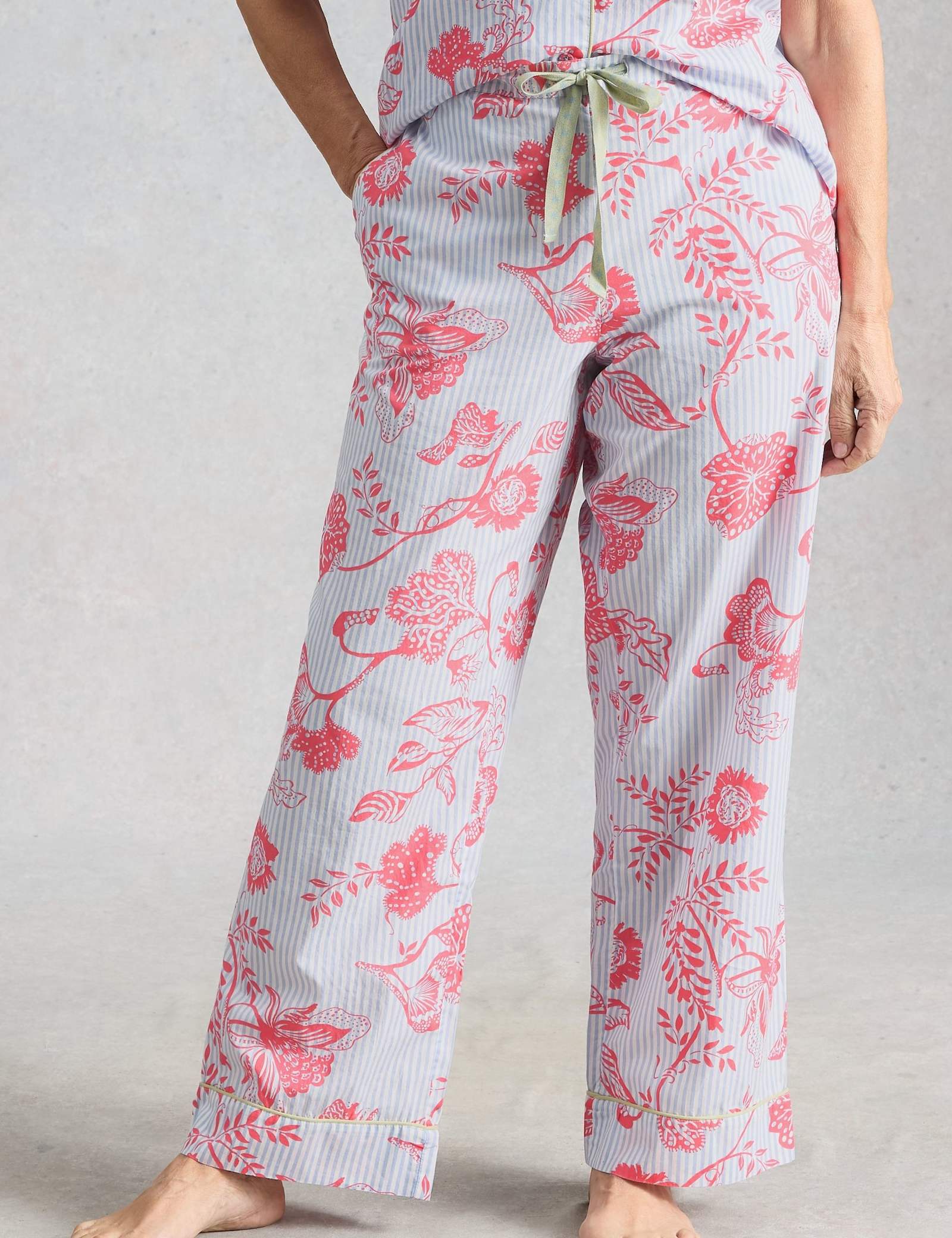 Pure Cotton Printed Pyjama Bottoms - image 3
