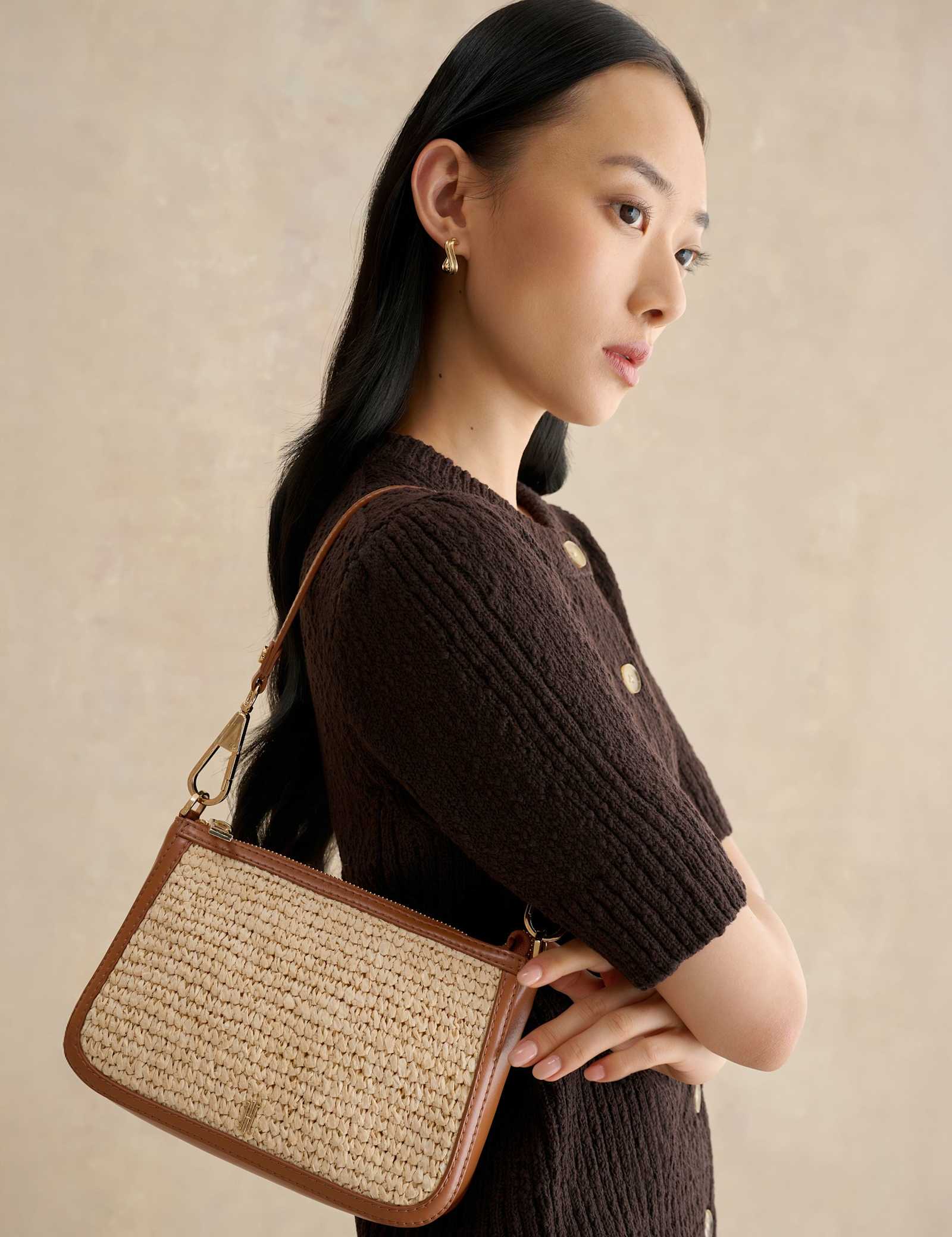 Raffia Cross Body Bag - image 3