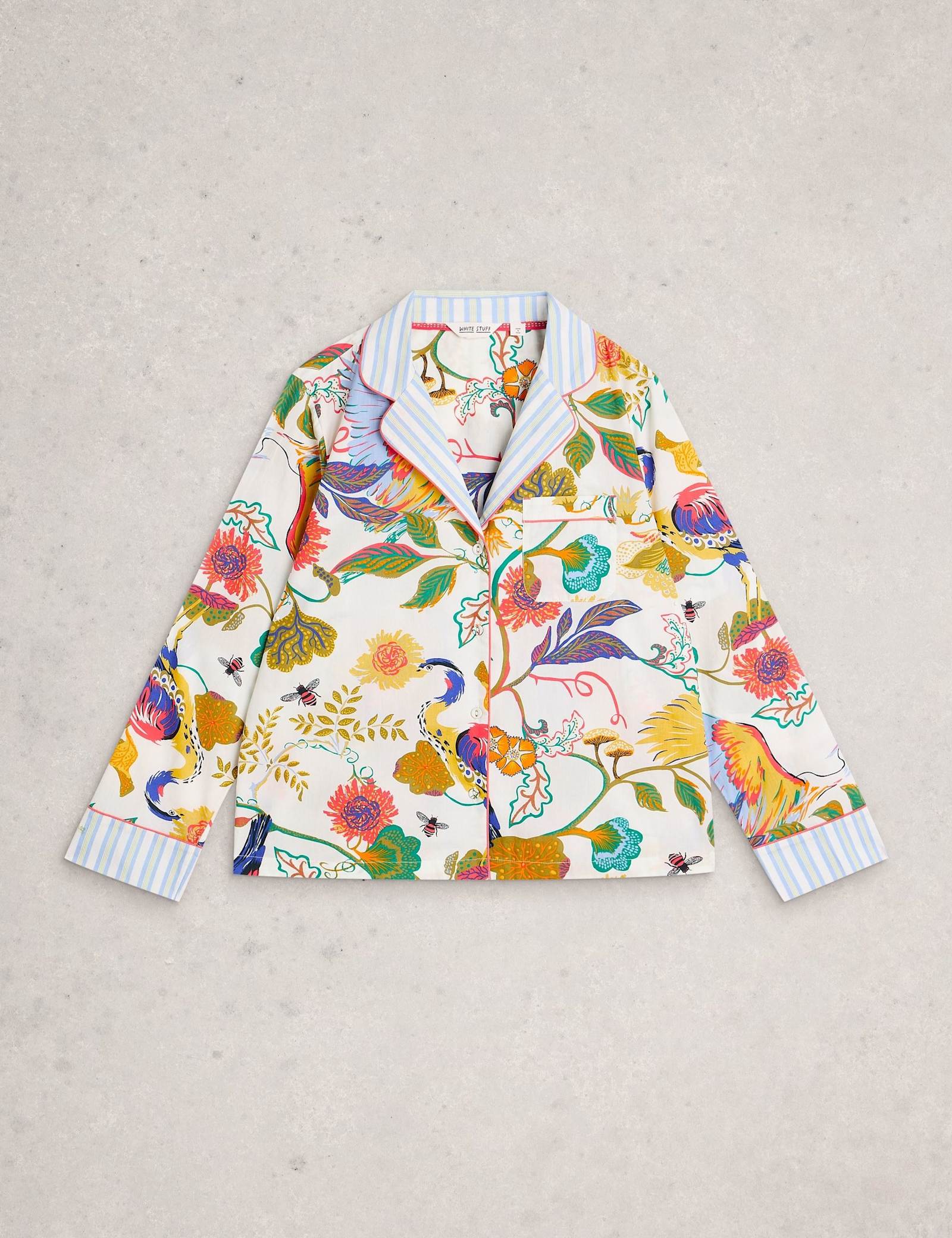 Pure Cotton Printed Pyjama Top - image 1