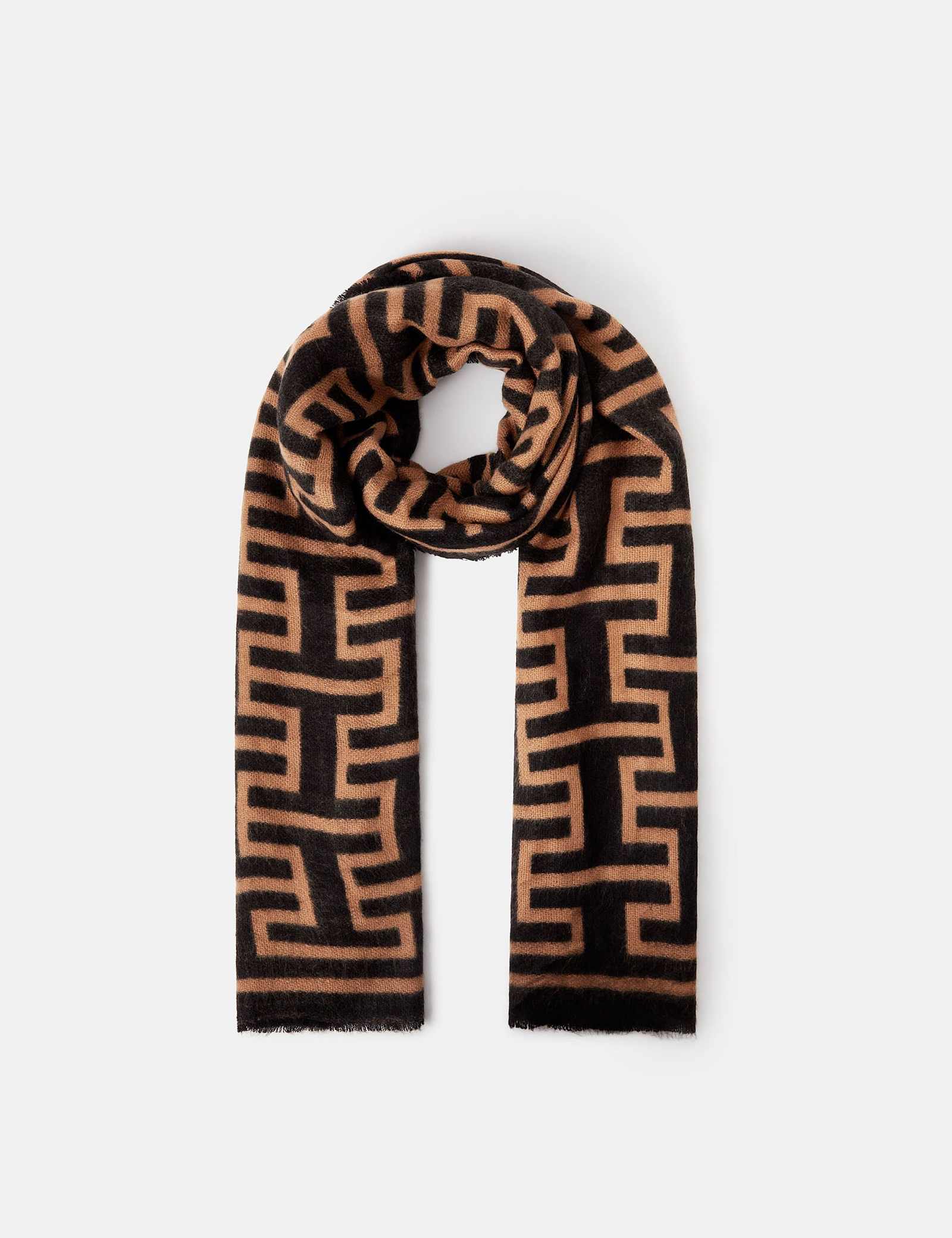 Geometric Blanket Scarf - image 1