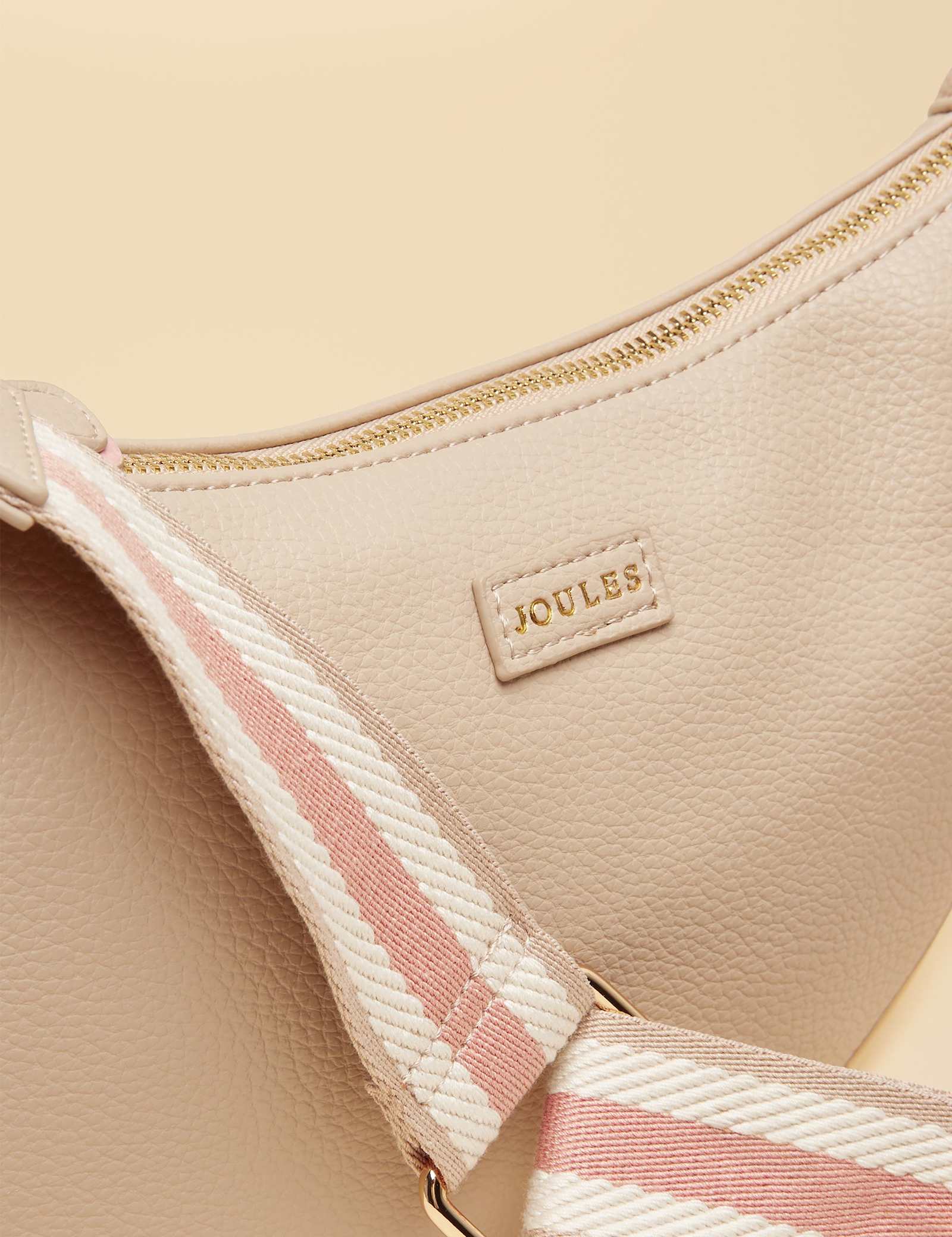 Faux Leather Half Moon Cross Body Bag - image 2