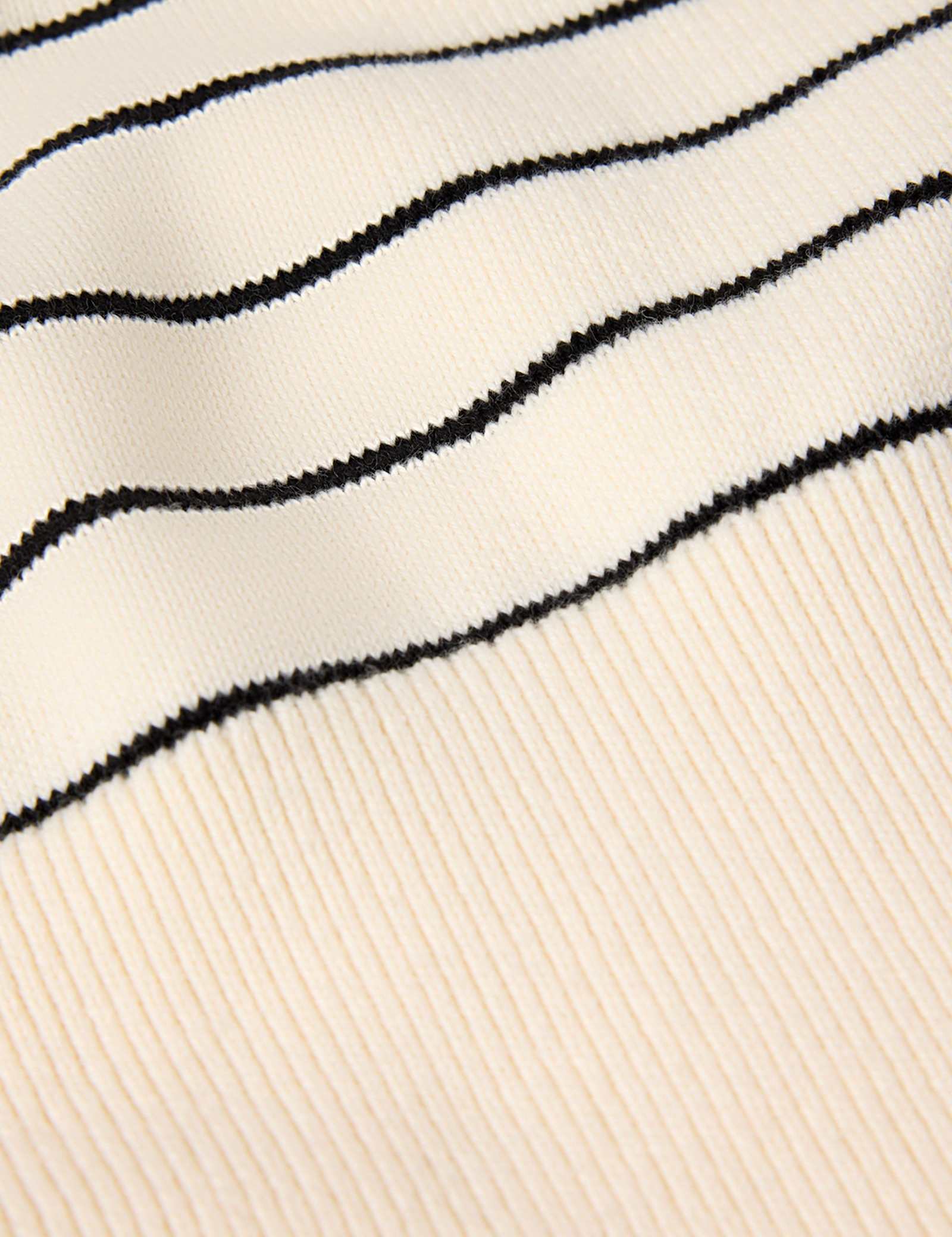 Cotton Rich Striped Crew Neck Jumper - image 3