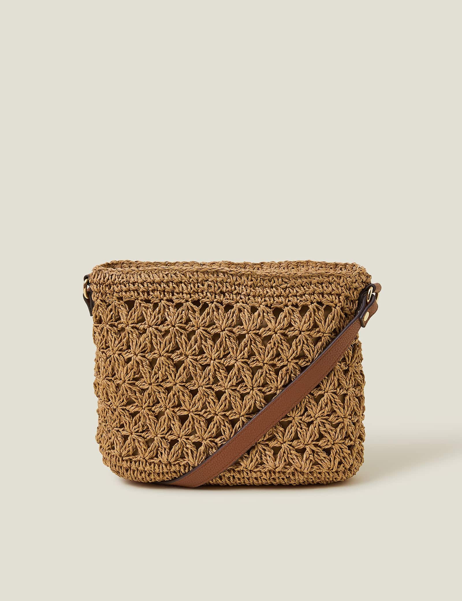 Raffia Cross Body Bag - image 4