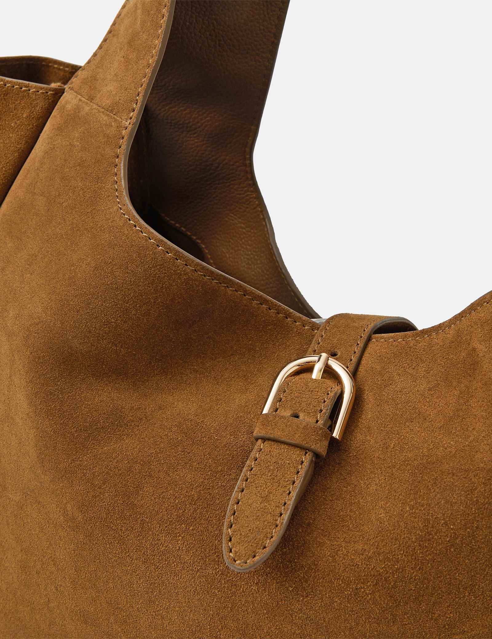 Suede Shoulder Bag - image 4