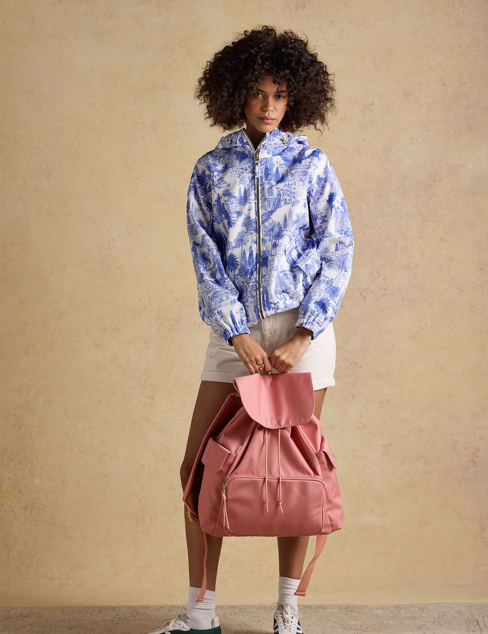 Drawstring Flap Backpack - image 3