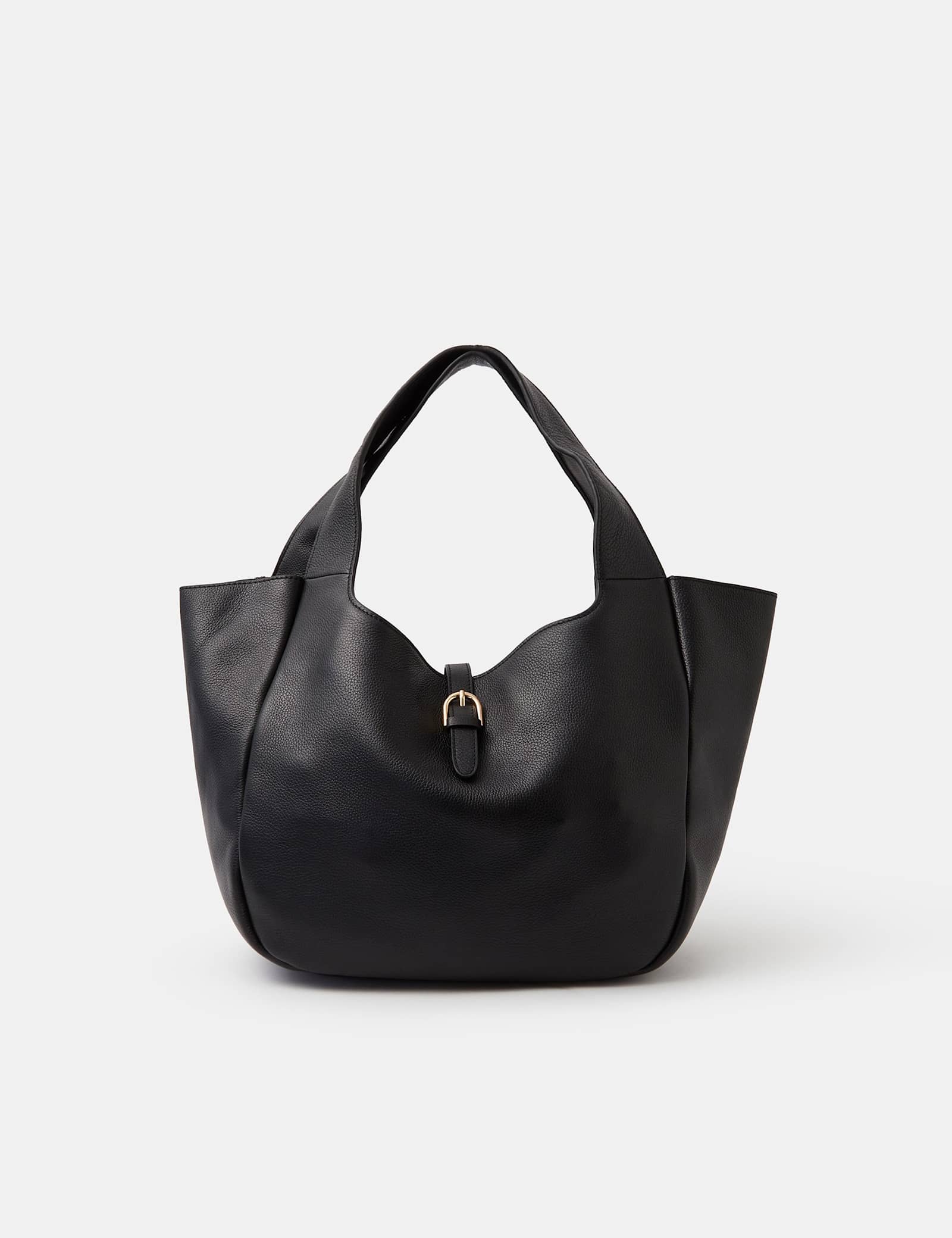 Leather Shoulder Bag - image 1