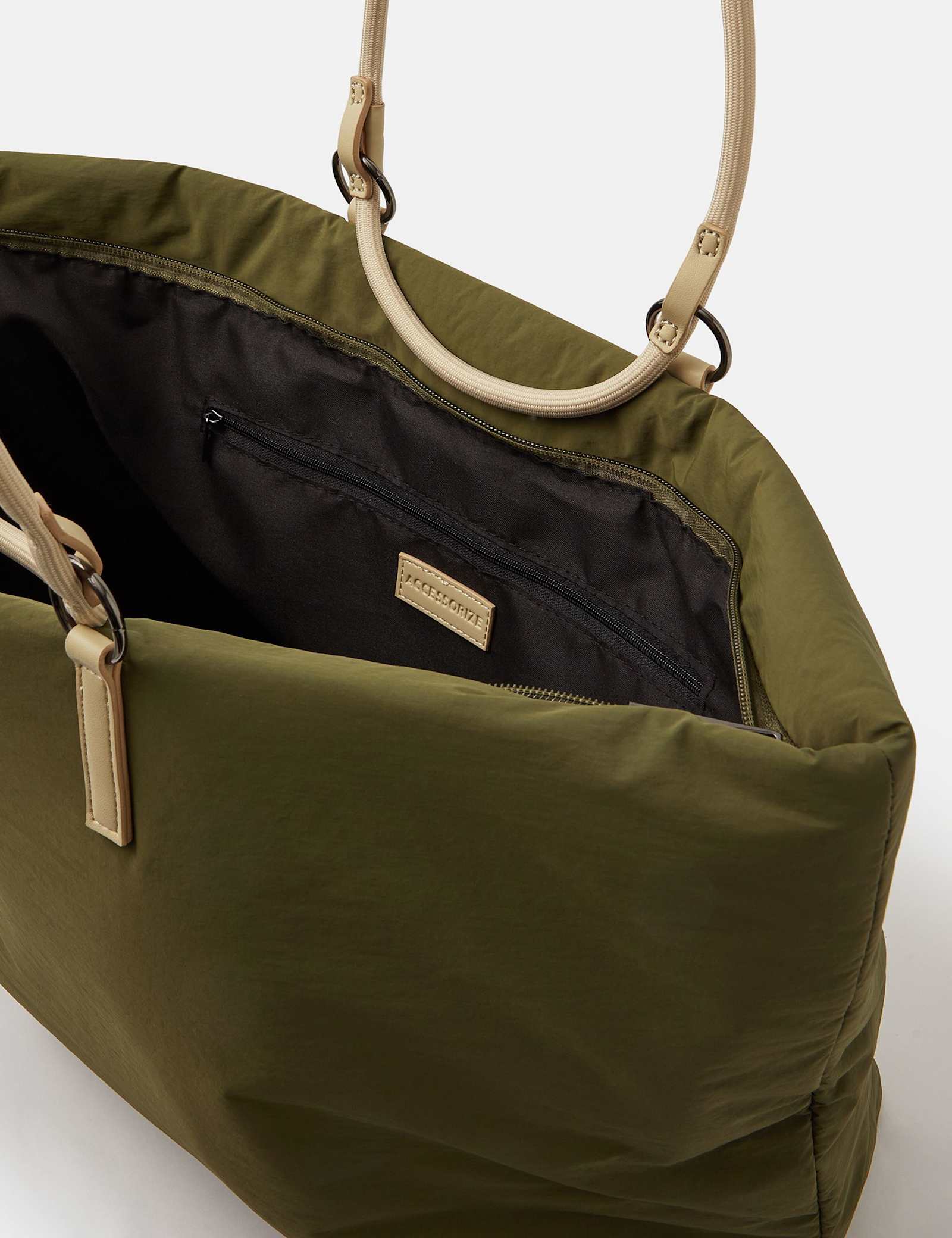 Nylon Rope Handle Tote Bag - image 2