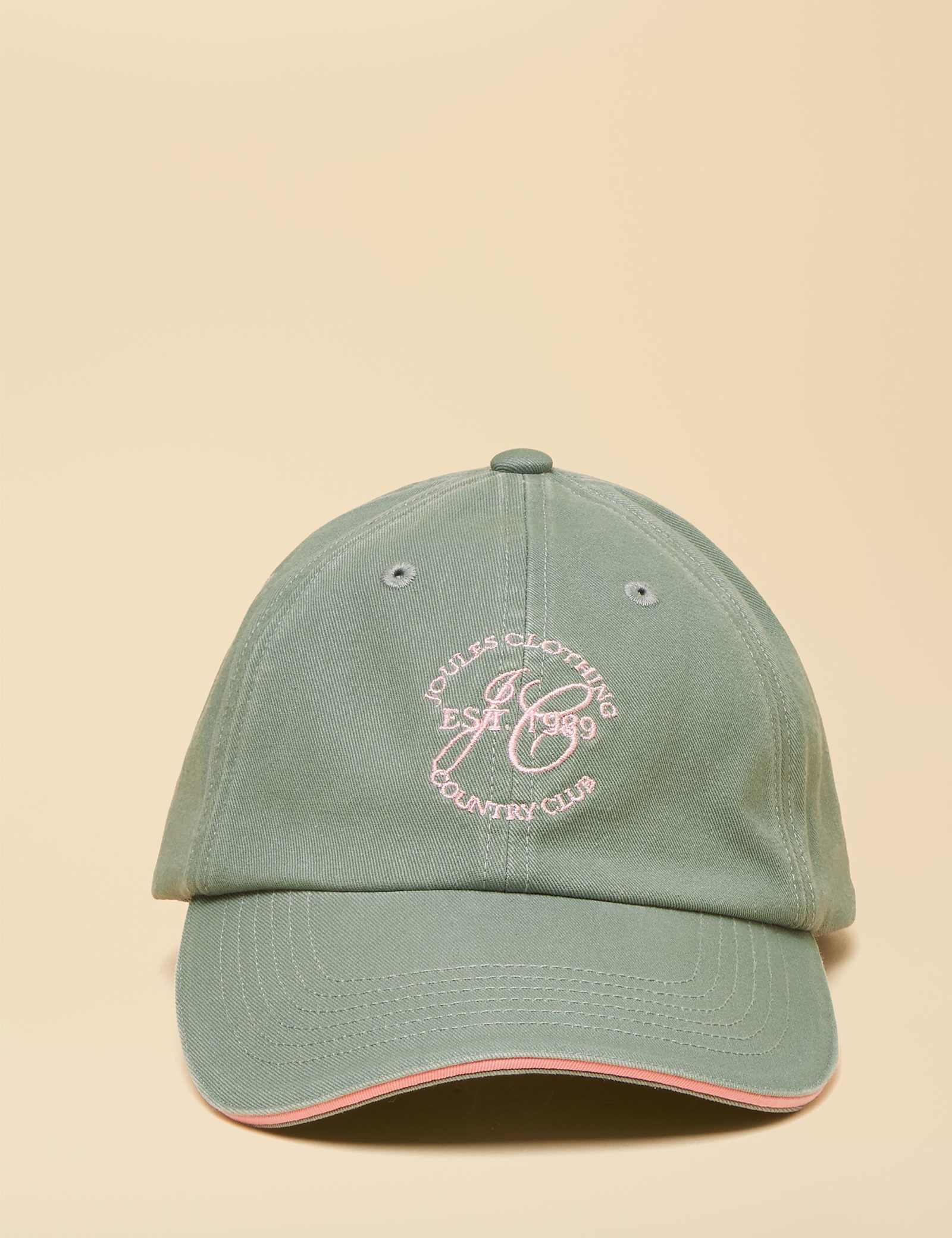 Pure Cotton Embroidered Baseball Cap - image 2