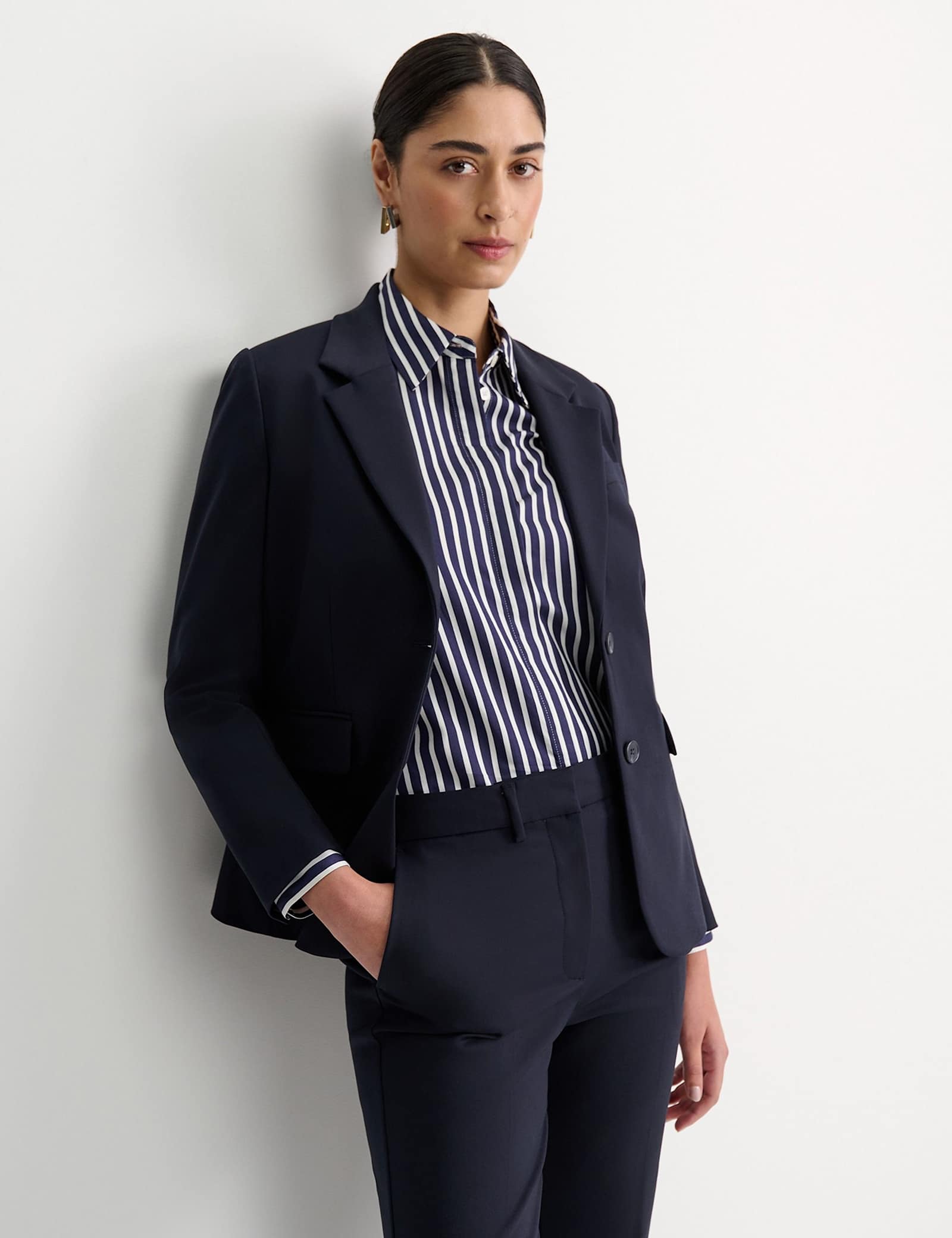 Cotton Rich Tailored Blazer - image 1
