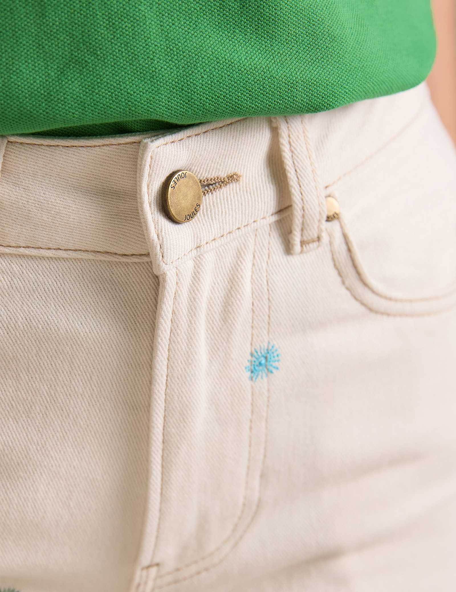 Relaxed High Waisted Straight Leg Jeans - image 4