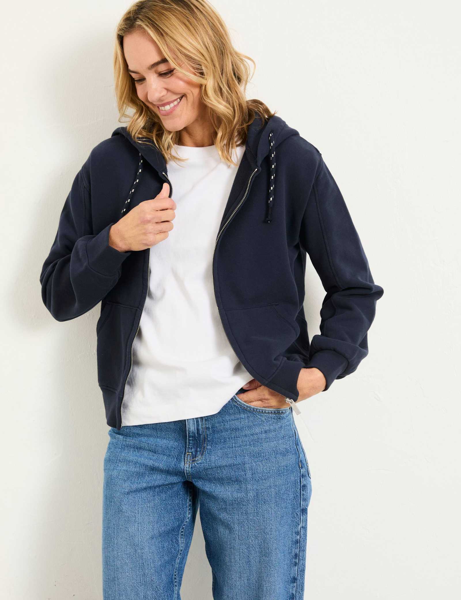 Pure Cotton Zip Up Hoodie - image 4