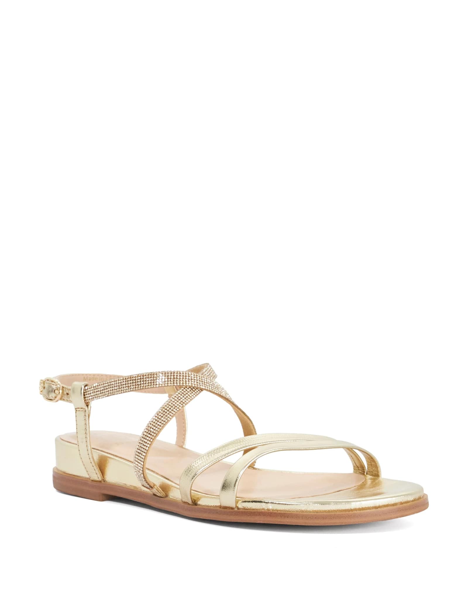 Wide Fit Leather Embellished Sandals - image 2
