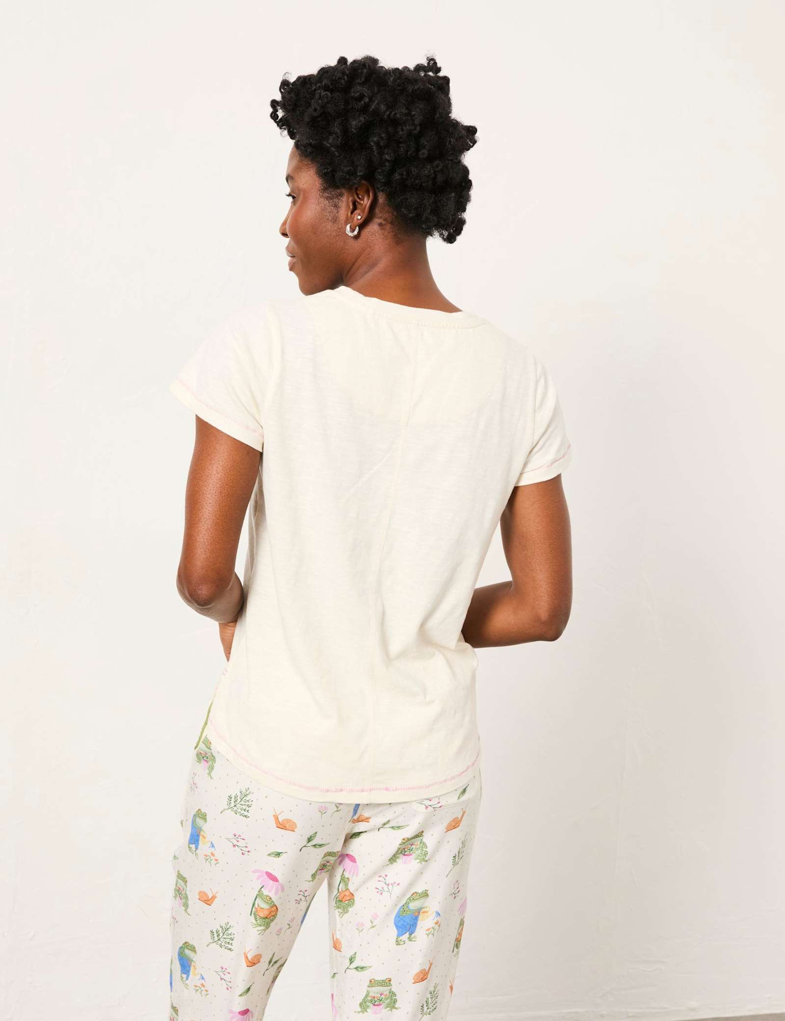 Pure Cotton Frog Pyjama Top - image 5