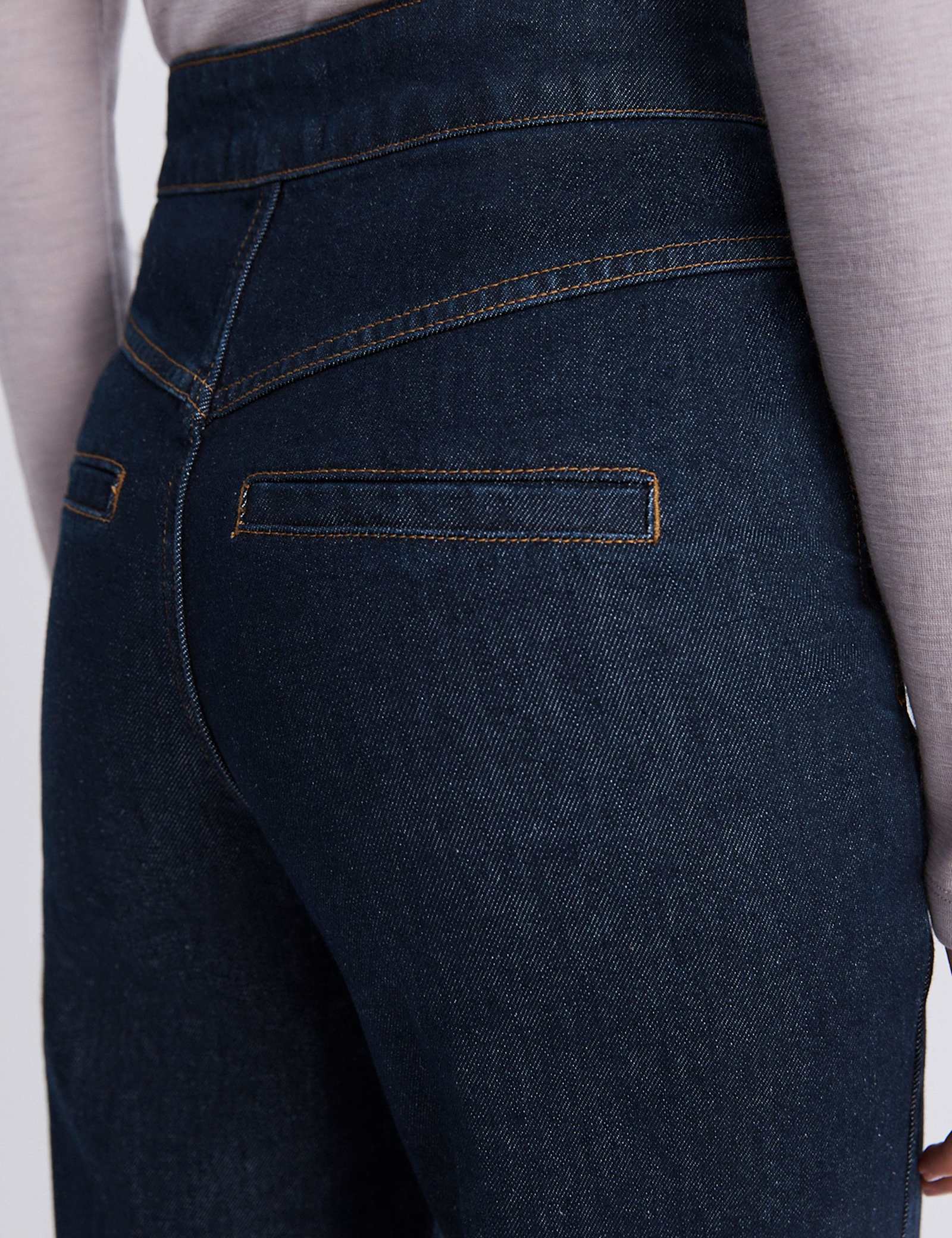 Cotton Rich Wide Leg Ankle Grazer Jeans - image 5