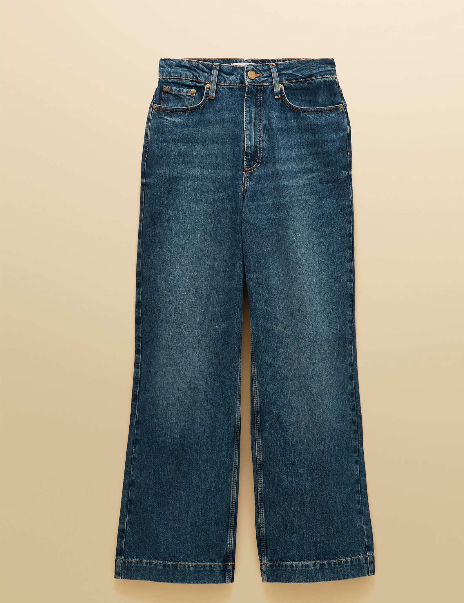 High Waisted Wide Leg Jeans - image 1