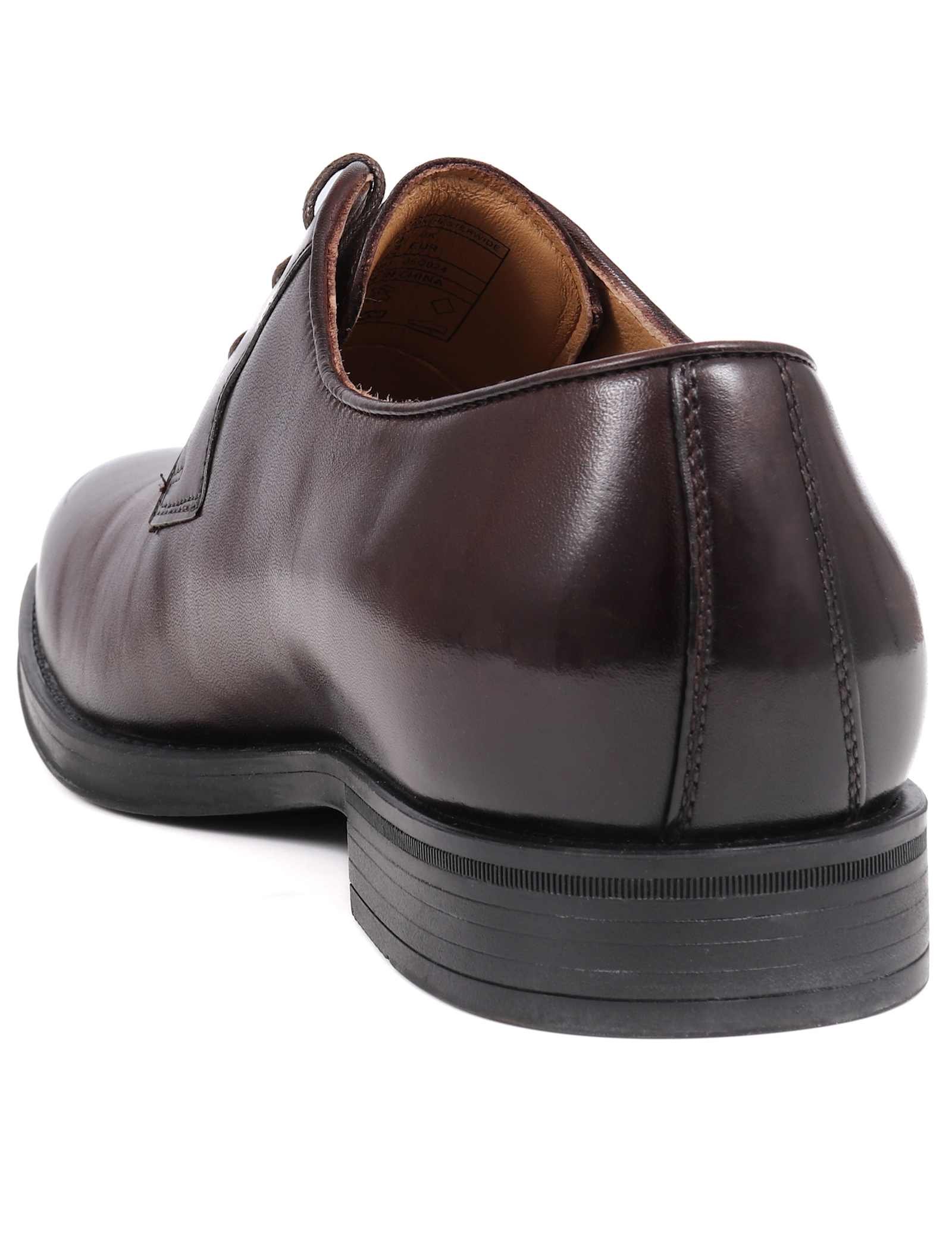 Wide Fit Leather Derby Shoes - image 4