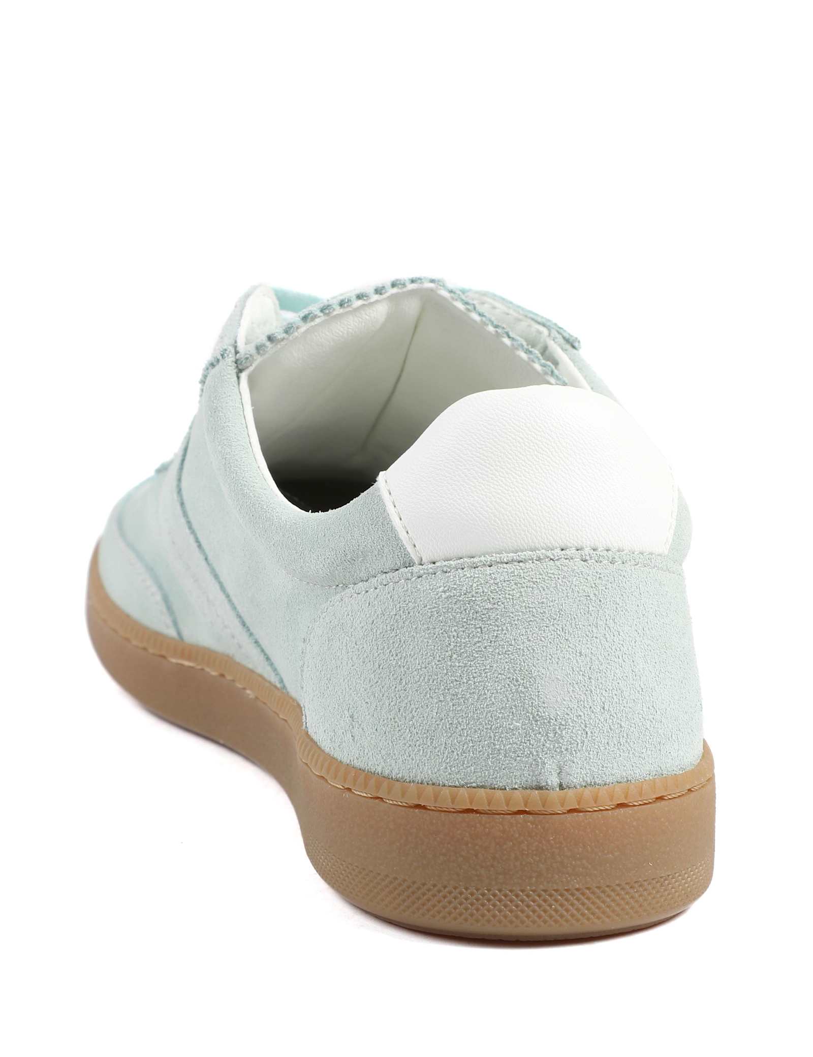 Suede Lace Up Trainers - image 2