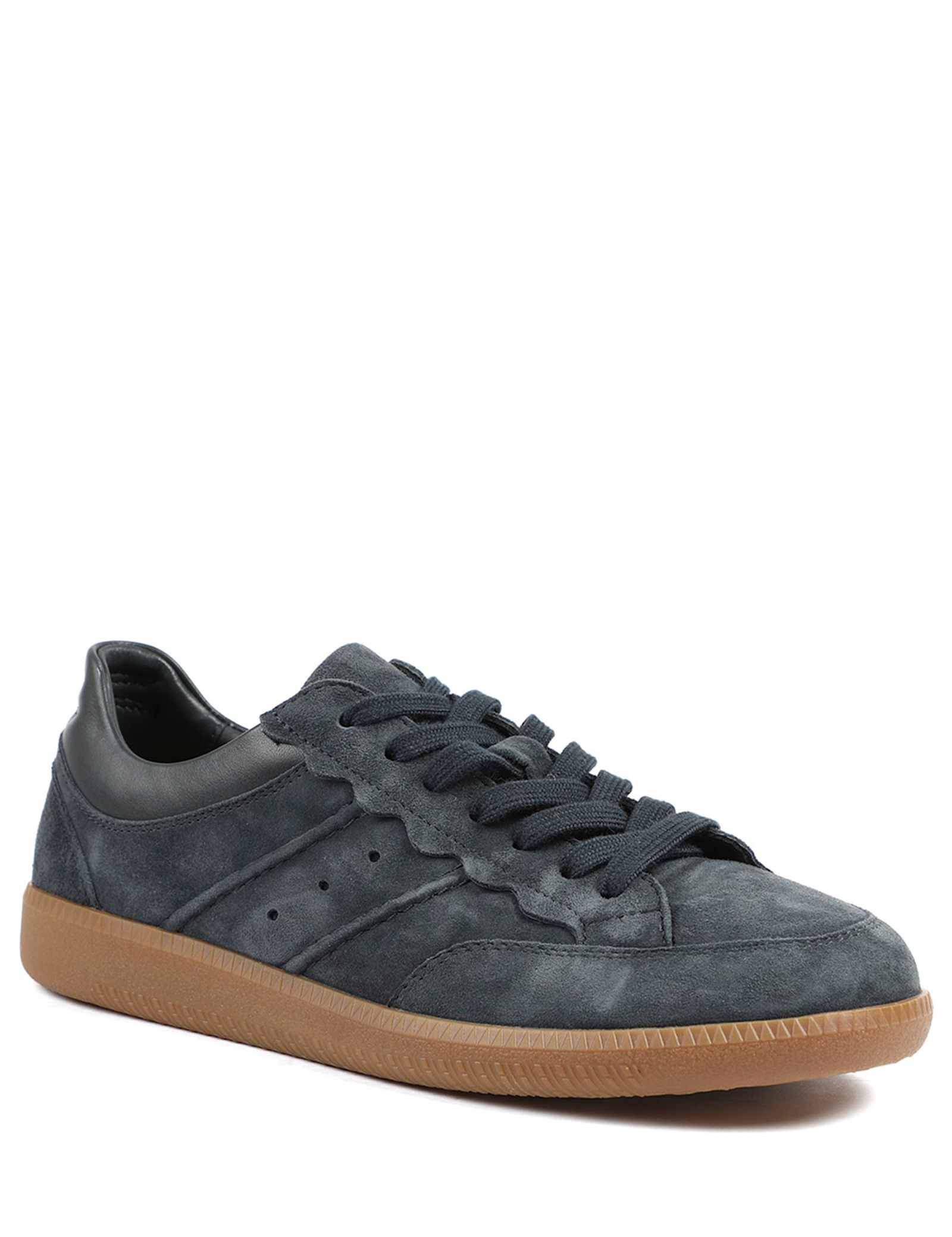 Suede Lace Up Trainers - image 4