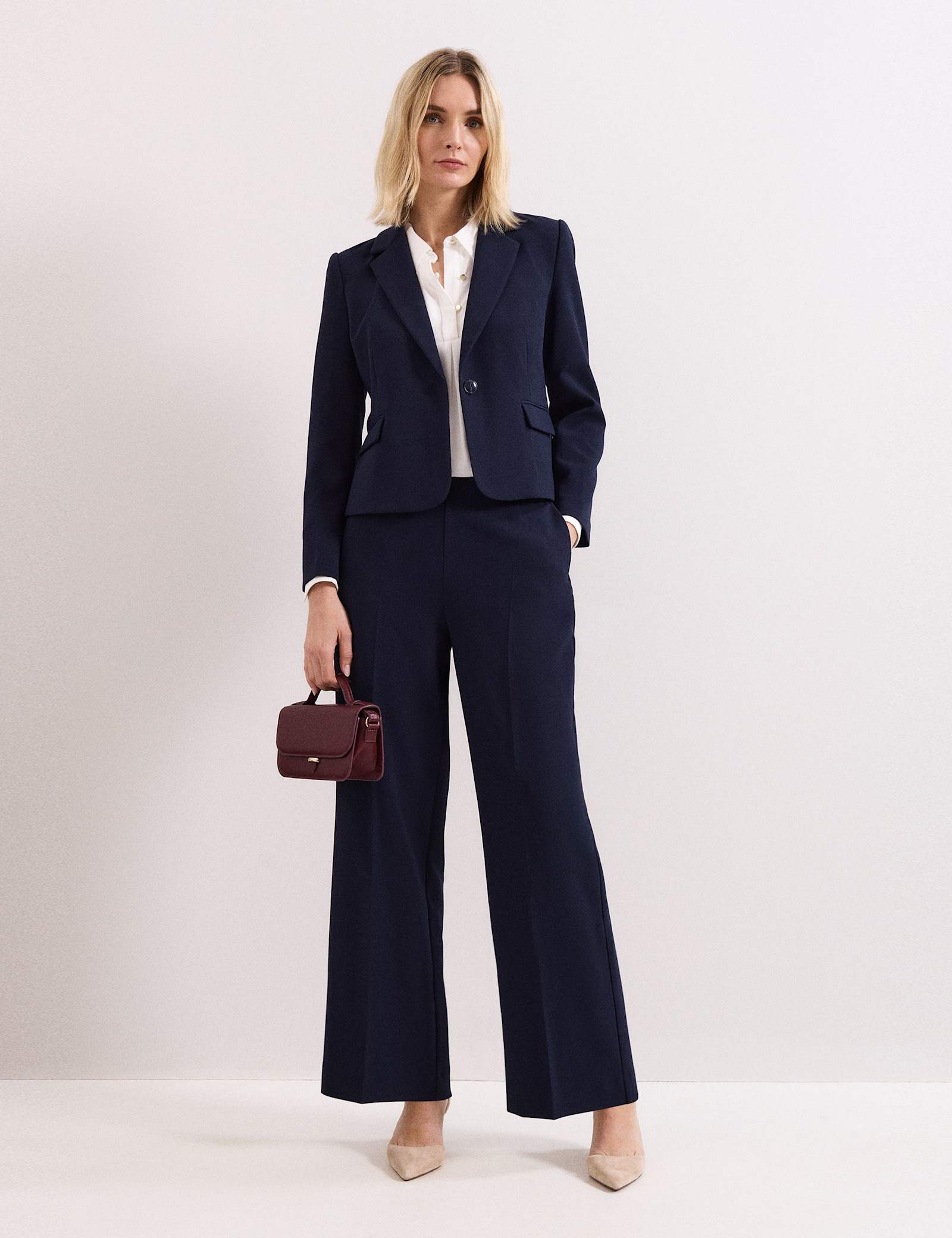 Wide Leg Elasticated Waist Trousers - image 3