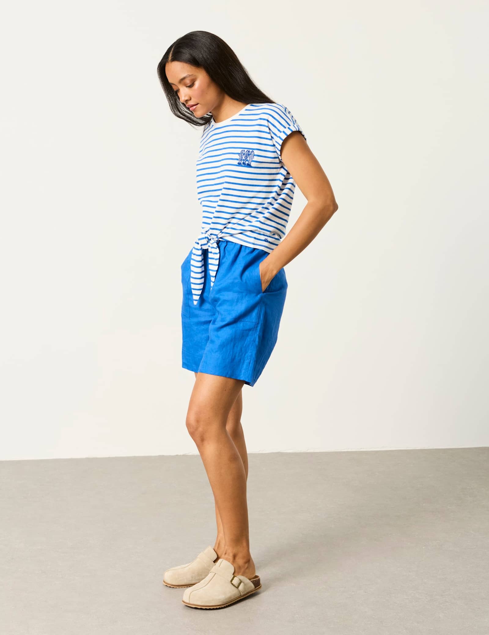 Pure Cotton Striped T-Shirt - image 3