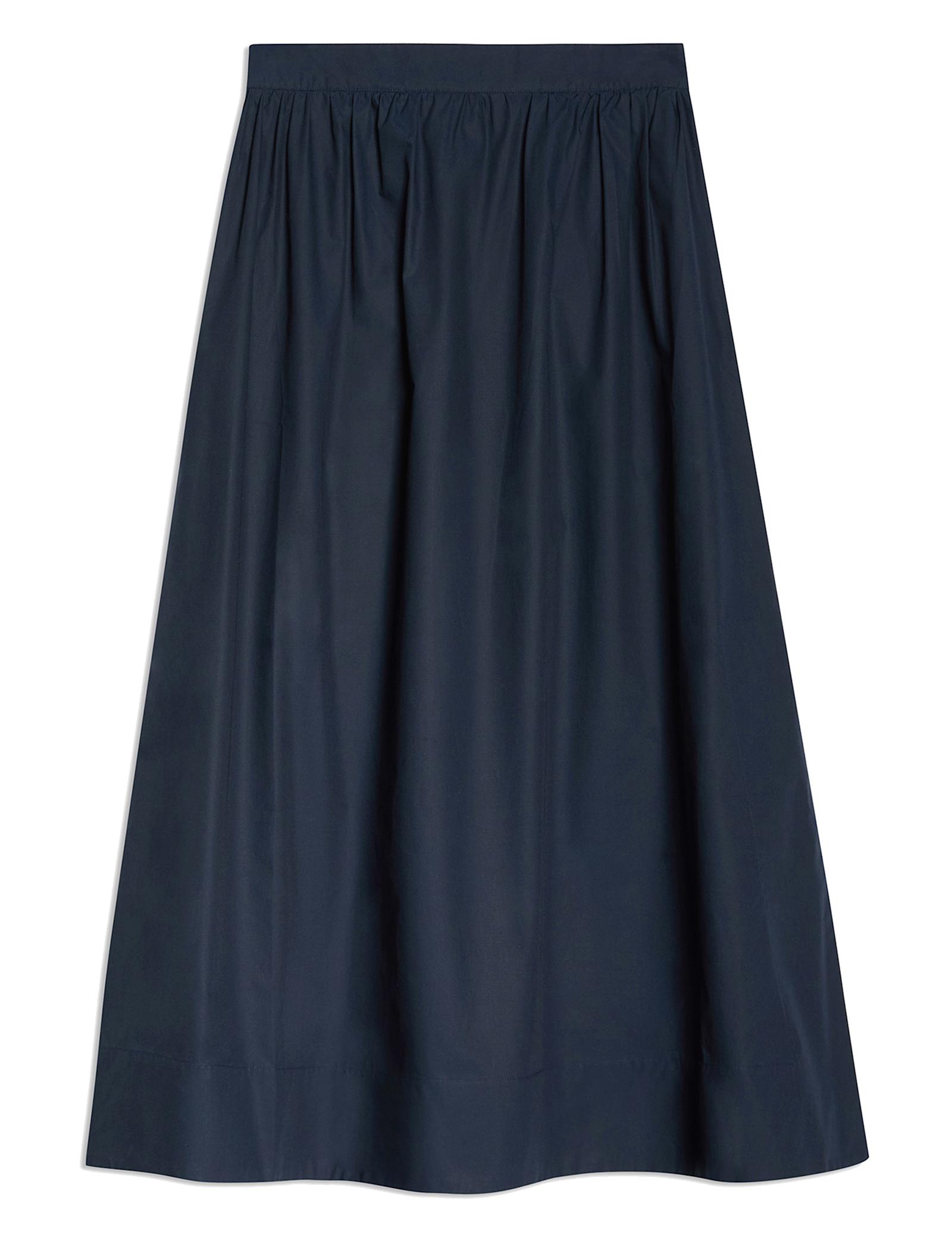 Pure Cotton Midaxi A-Line Skirt - image 1