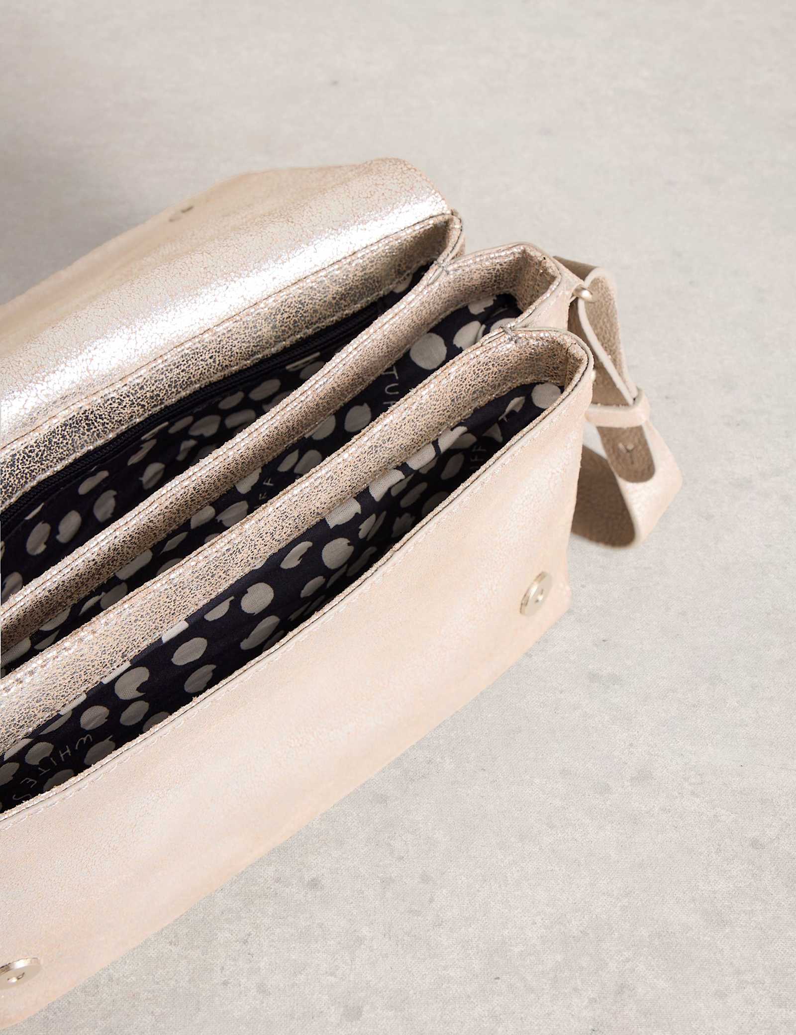 Leather Cross Body Bag - image 4